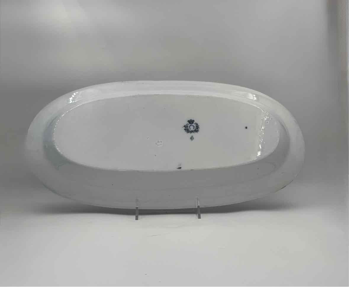 1860 Copeland Hops Pattern Pattern Bread Platter