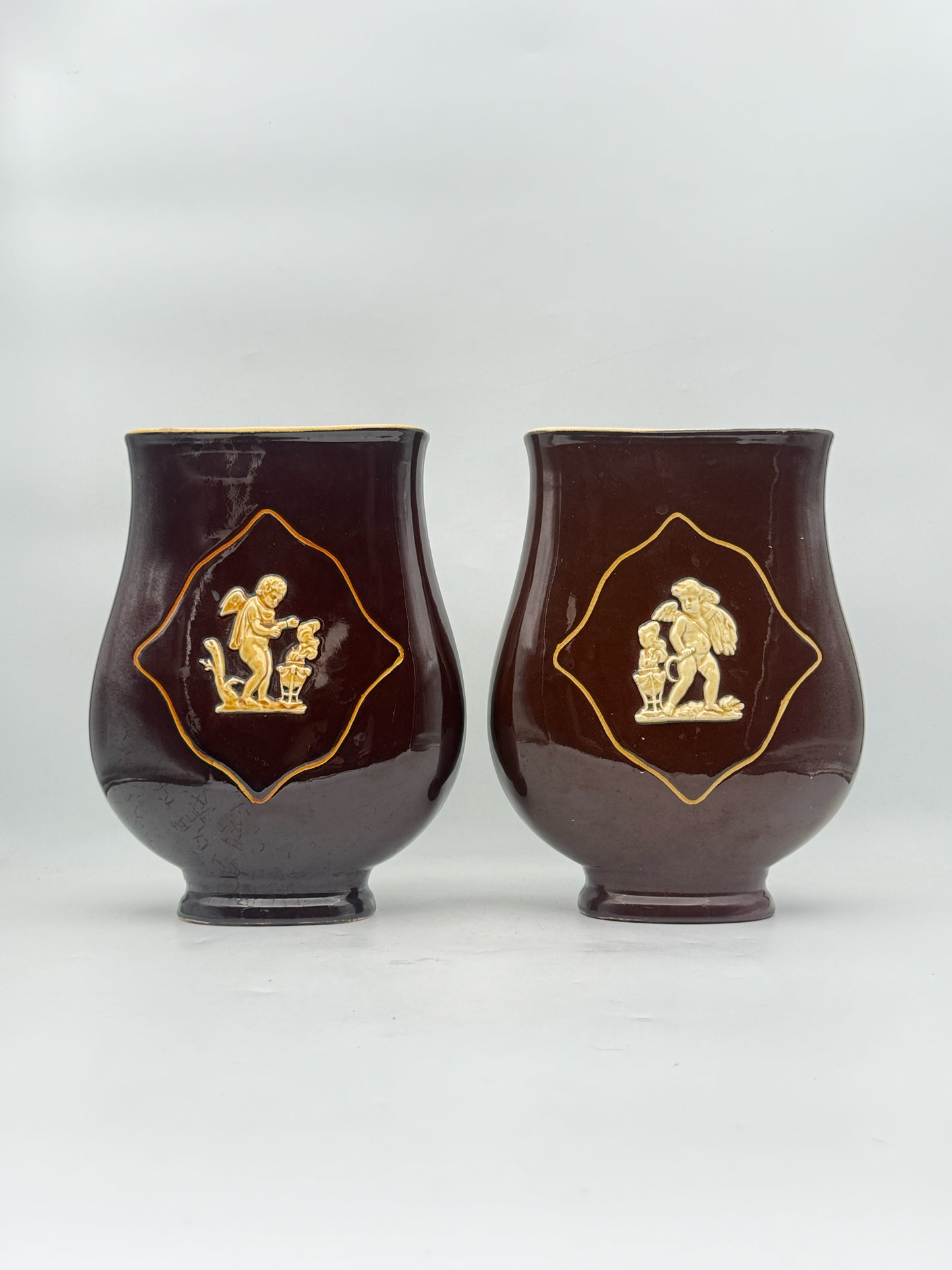 Pair Of Victorian Decorative Vases