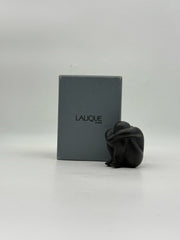 Lalique Nu Assis Noir Figurine With Box