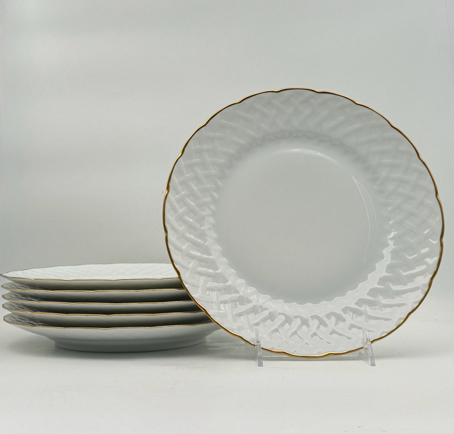 Bernardaud Baudelaire Dinner Plates- Set Of 6