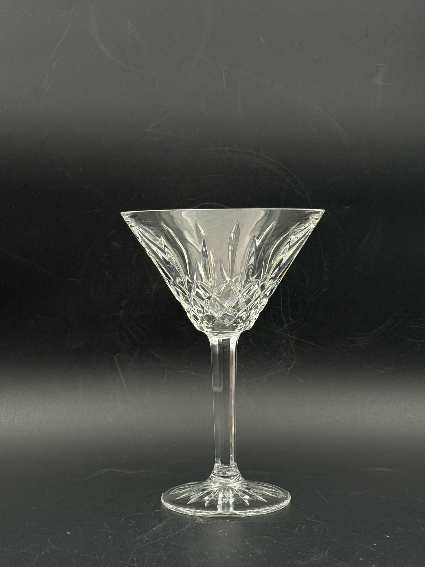 Waterford Crystal Lismore Martini Glasses- Set Of 2