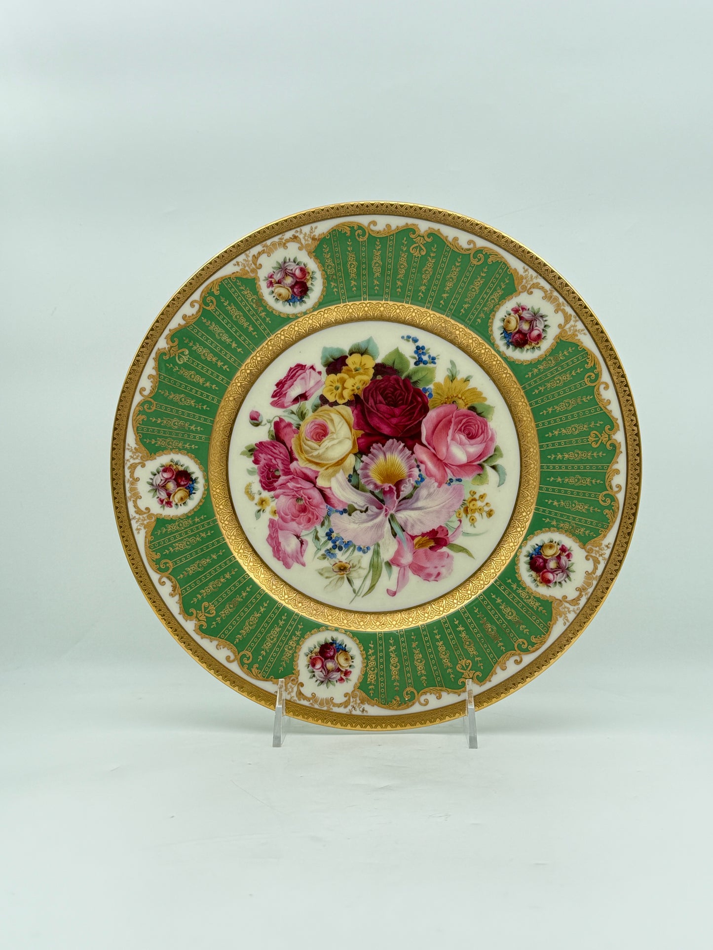 Bavarian Black Knight Cabinet Plate
