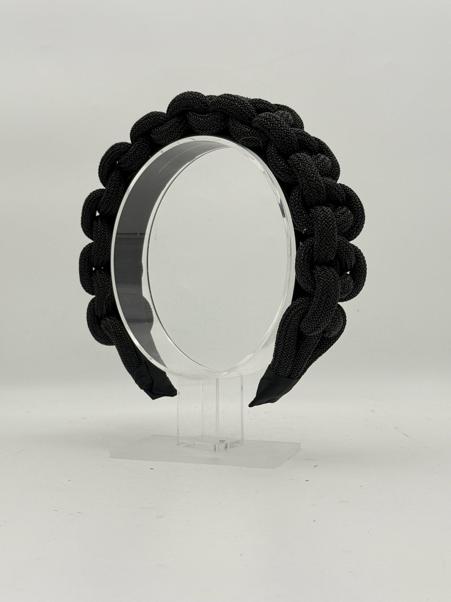 Black Braided Headband