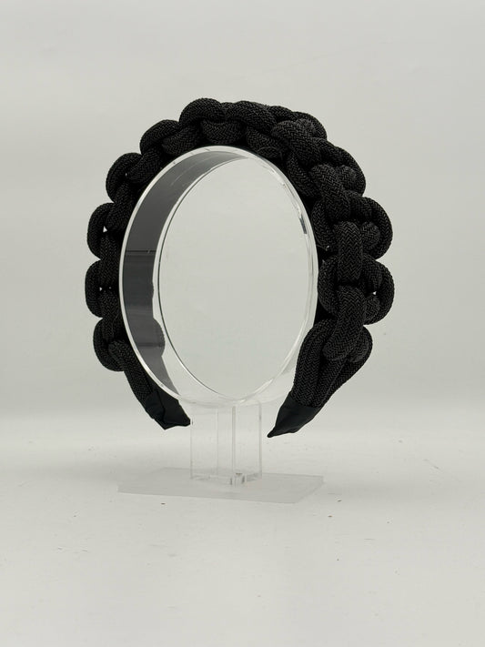 Black Braided Headband
