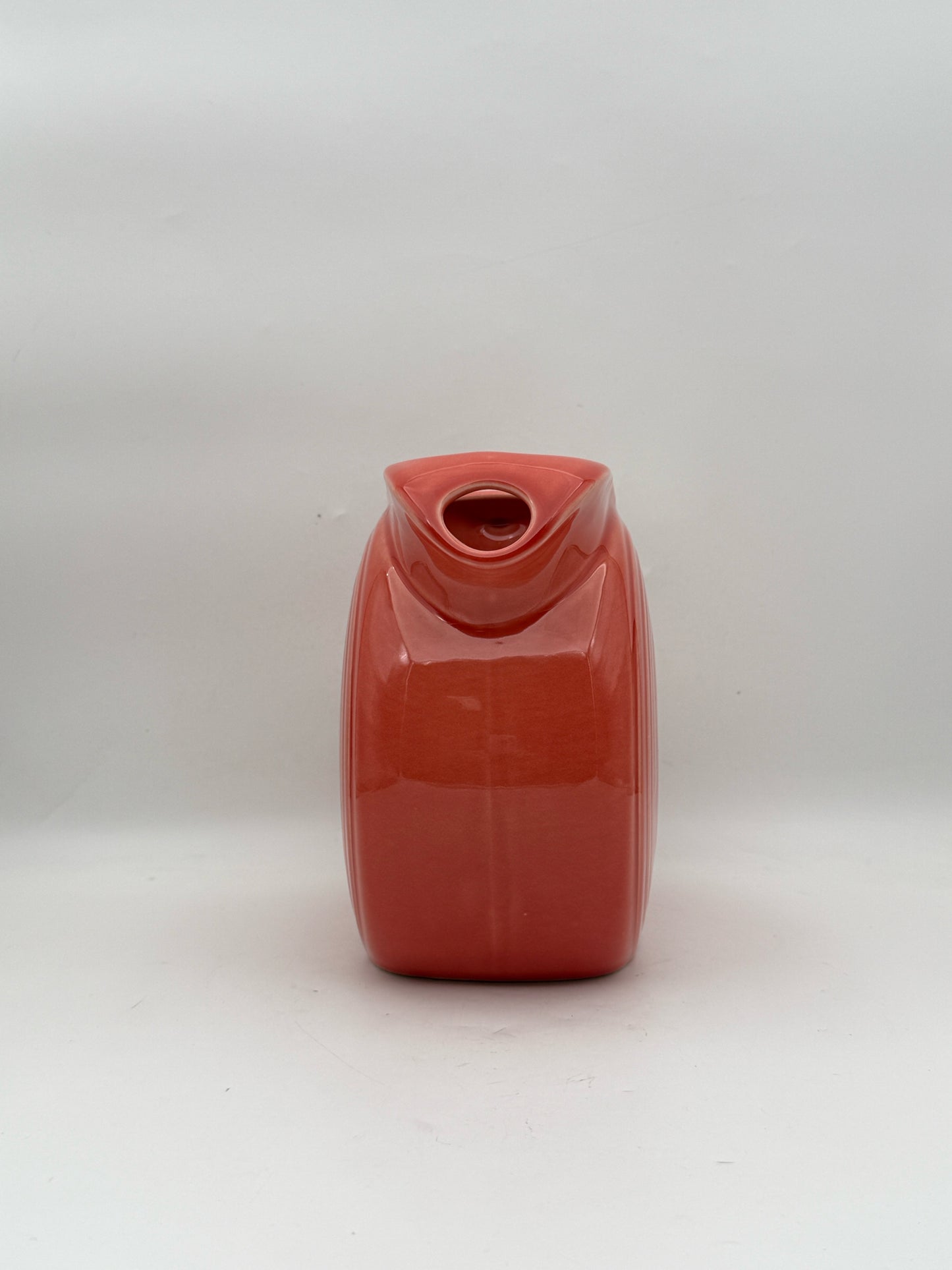 Fiesta Ware Persimmon Disc Pitcher