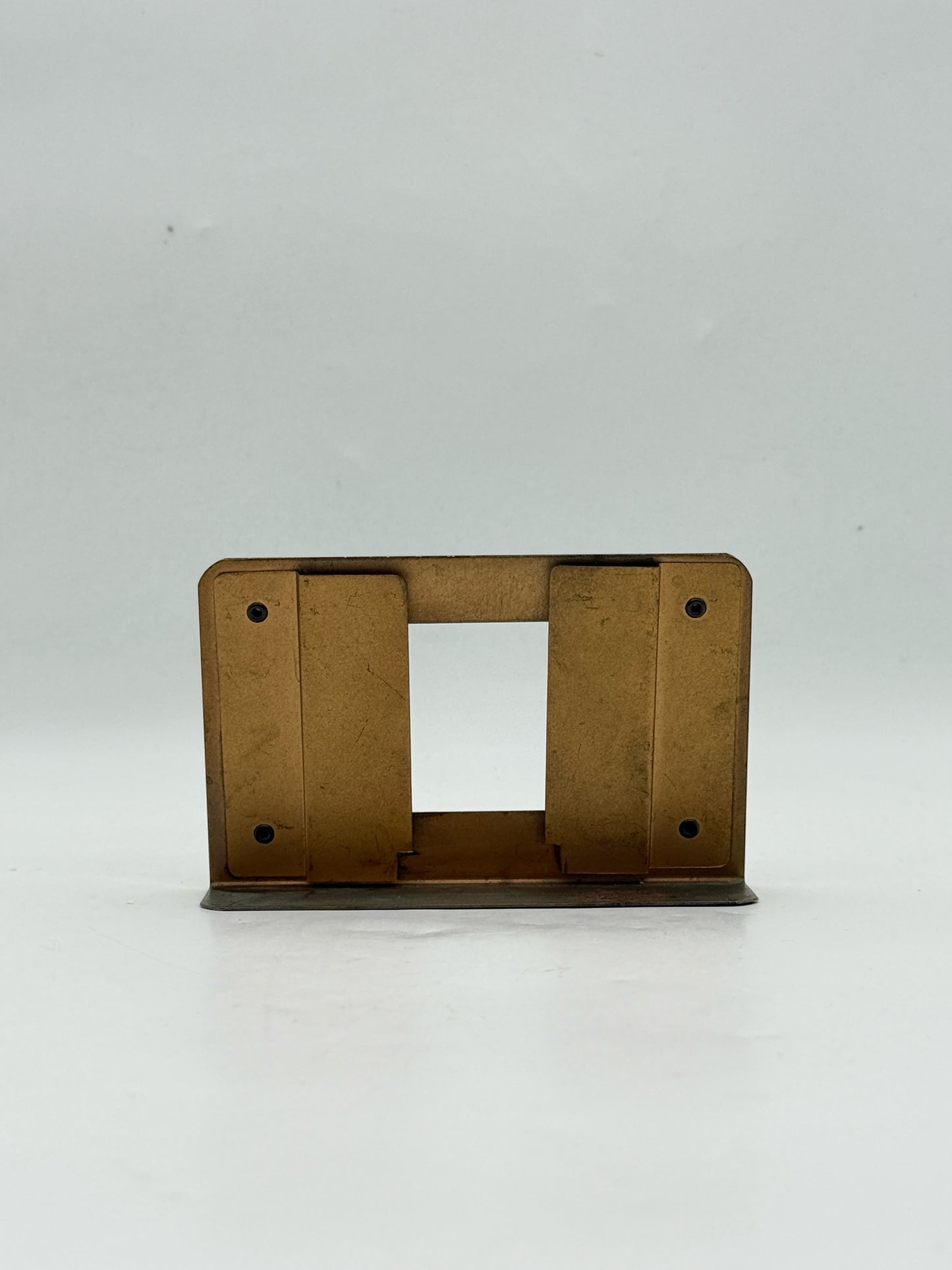 Vintage 1950's Desk Set- Frame, Stamp Holder, And Letter Opener