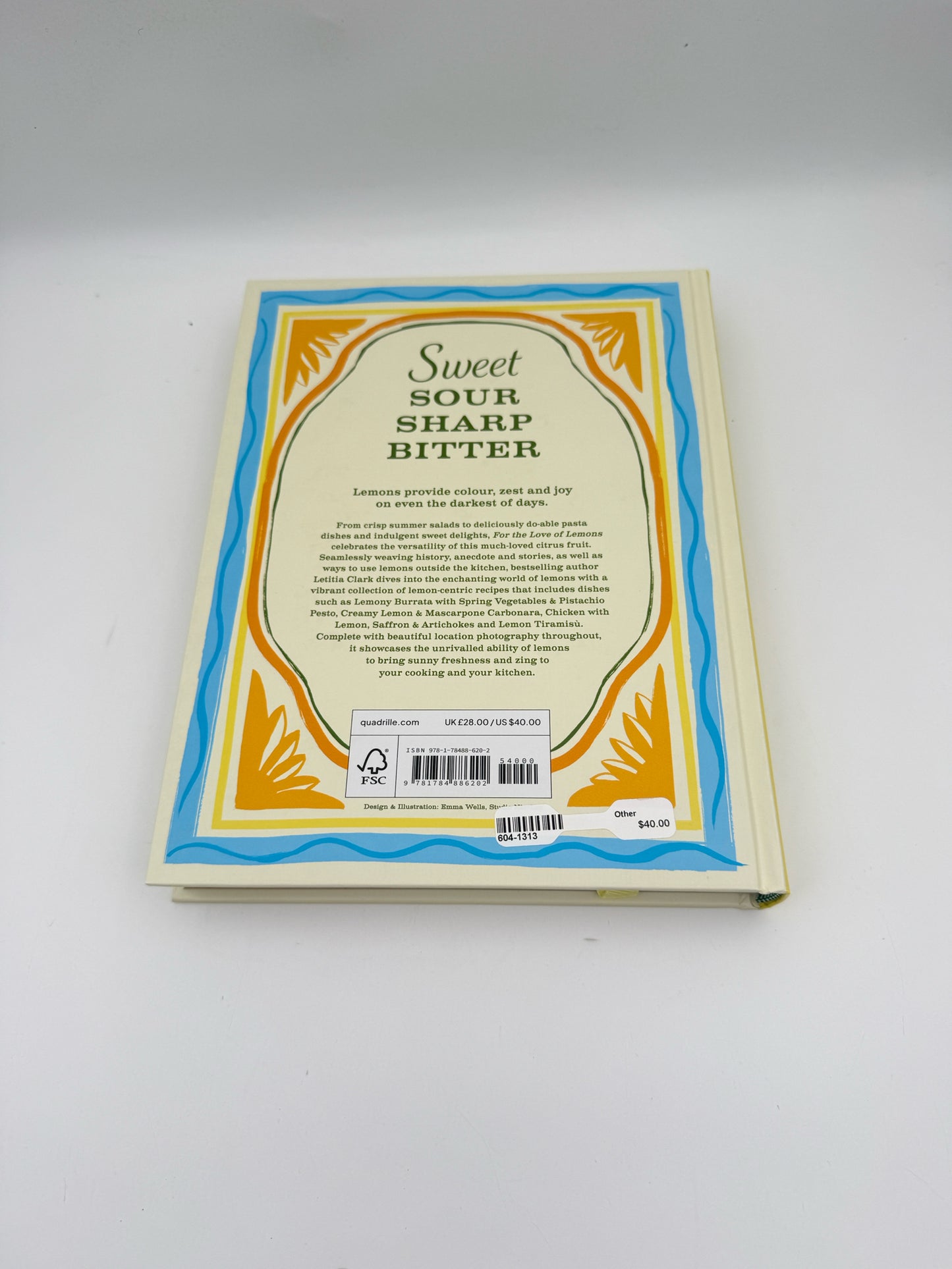 "For the Love of Lemons" Cookbook By Letitia Clark