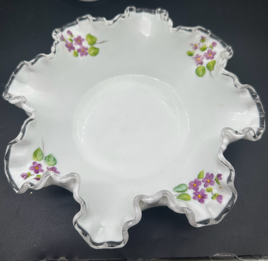 Handpainted Fenton Bowl
