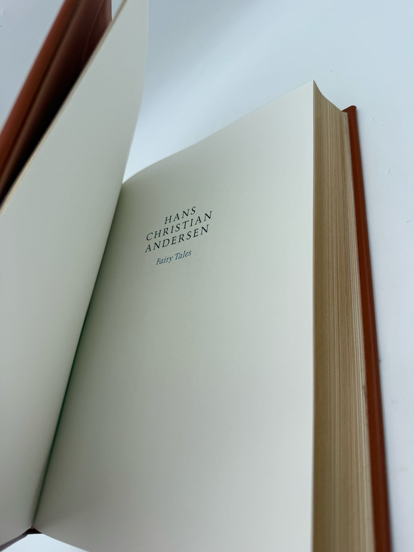 Hans Christian Anderson "Fairy Tales" Book Franklin Edition