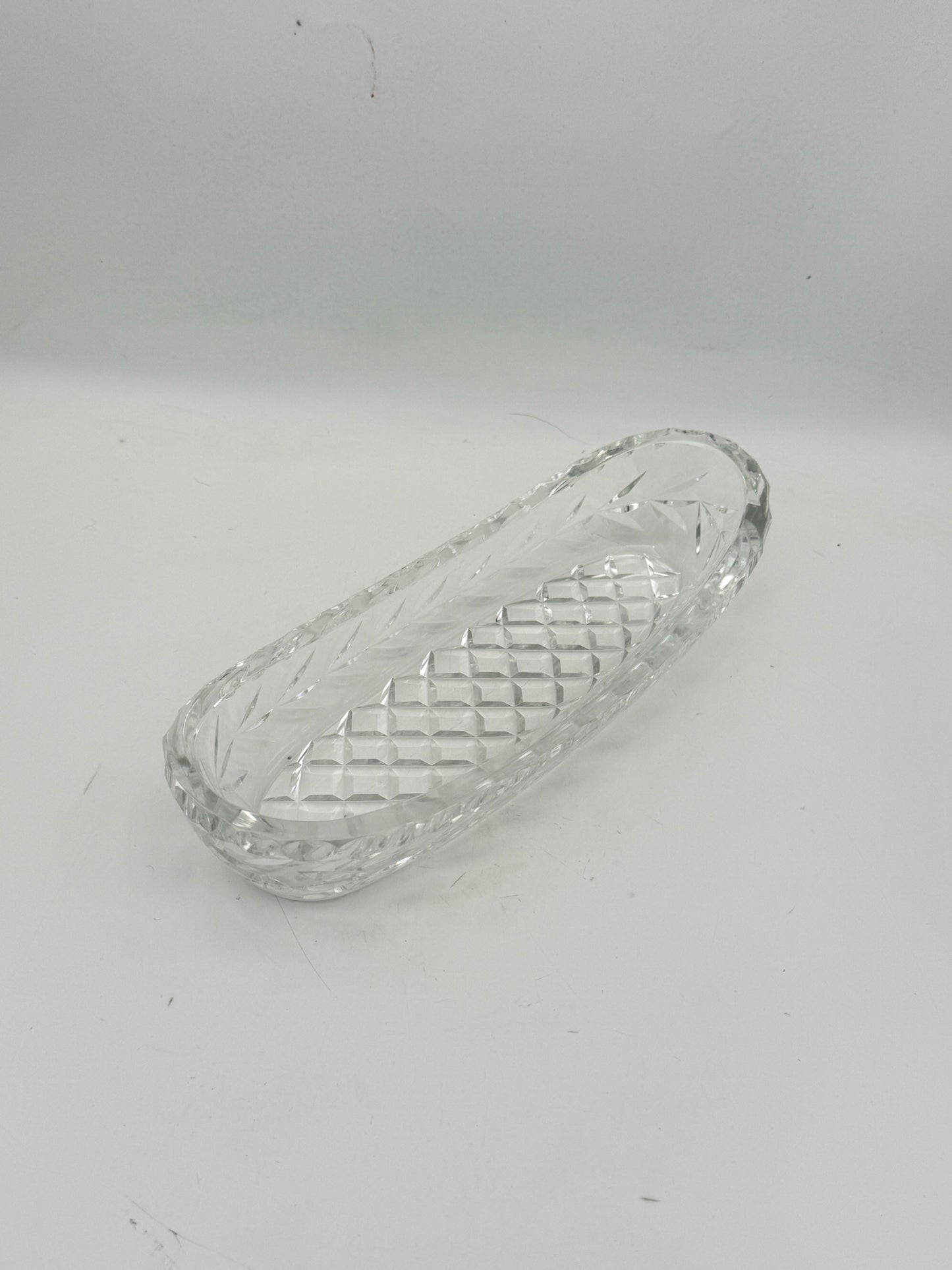 Waterford Crystal Glandore Relish/Celery Tray