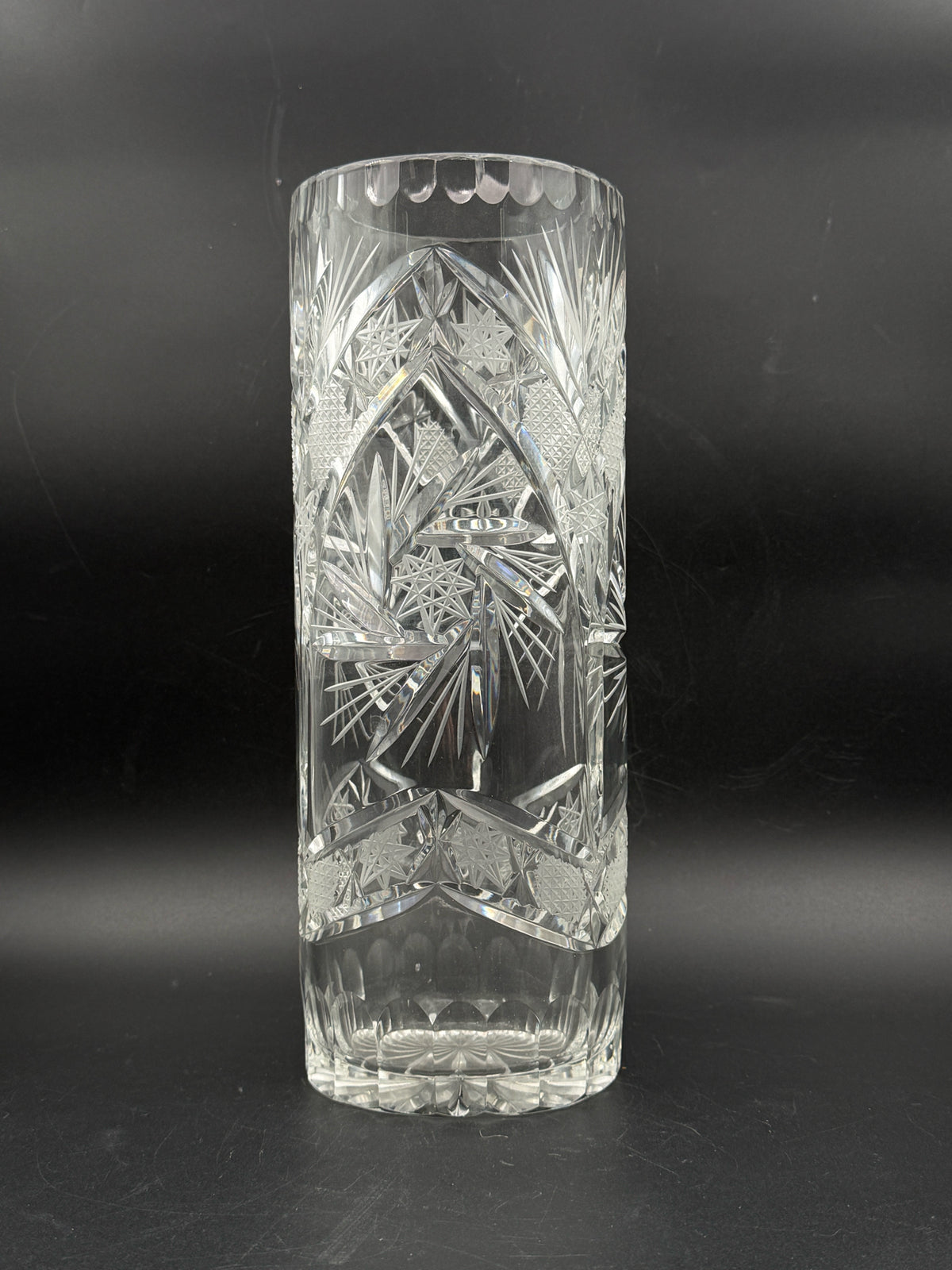Brilliant Cut Crystal Vase