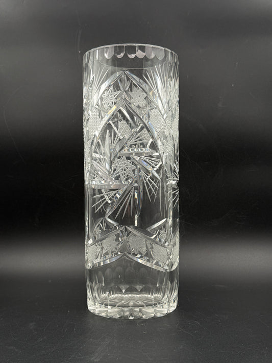 Brilliant Cut Crystal Vase