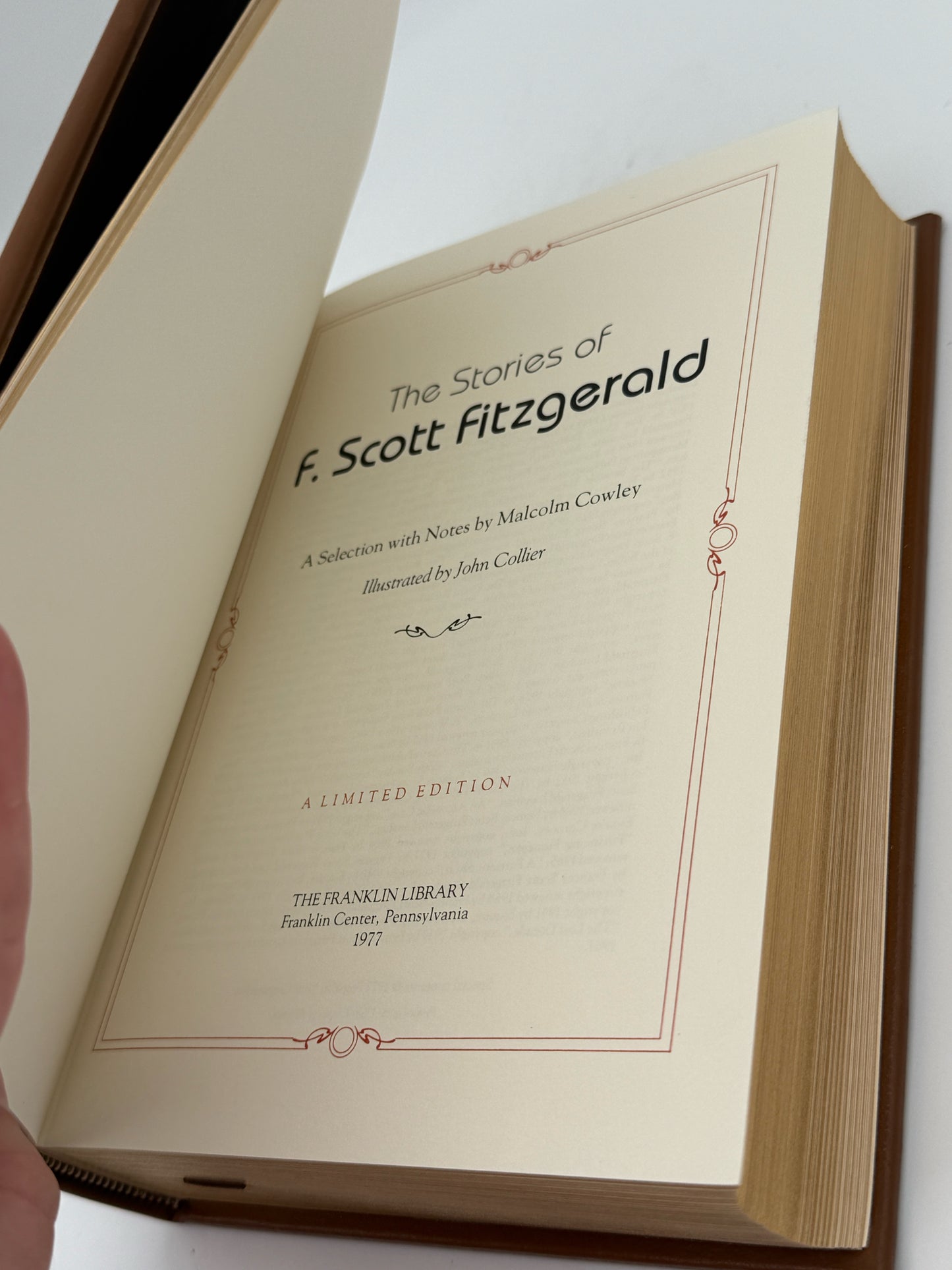 F. Scott Fitzgerald Book Collection Franklin Edition