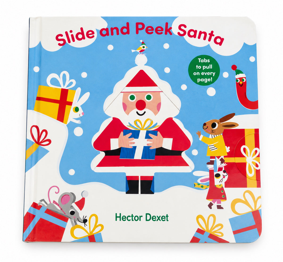 Slide And Peek Santa Board Book