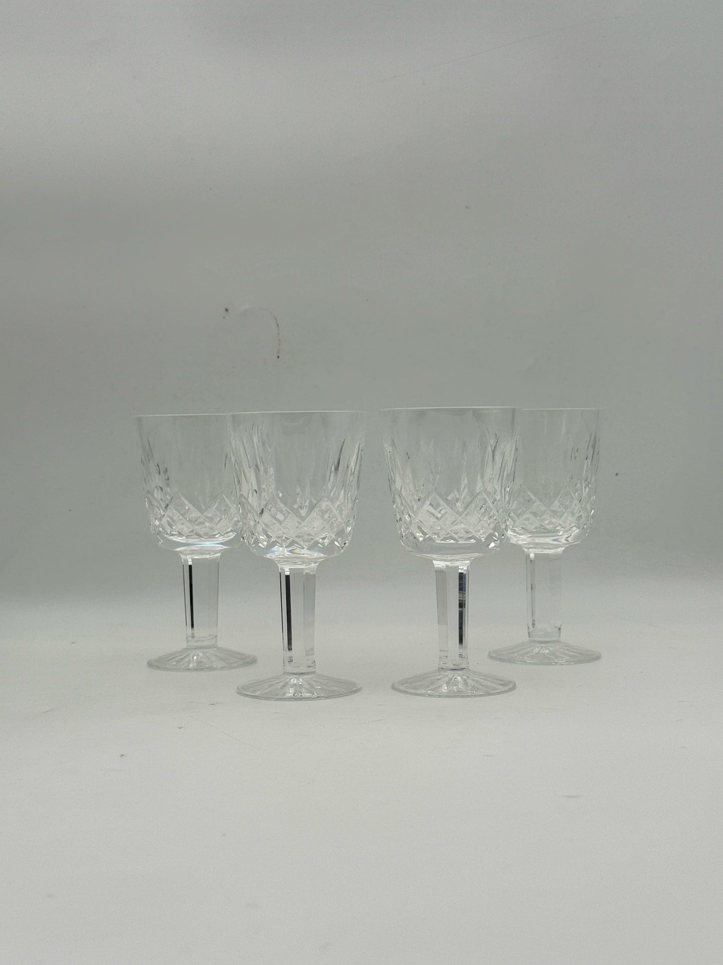 Waterford Crystal Lismore Port Wine Glasses- Set Of 4