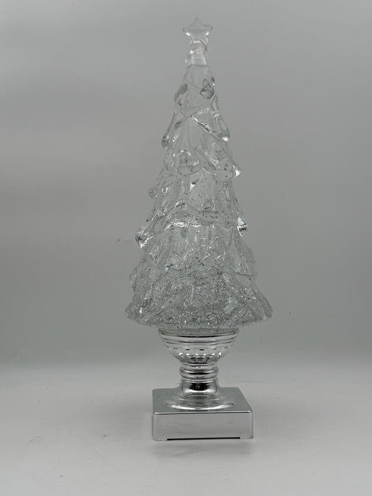 Light Up Glitter Christmas Tree