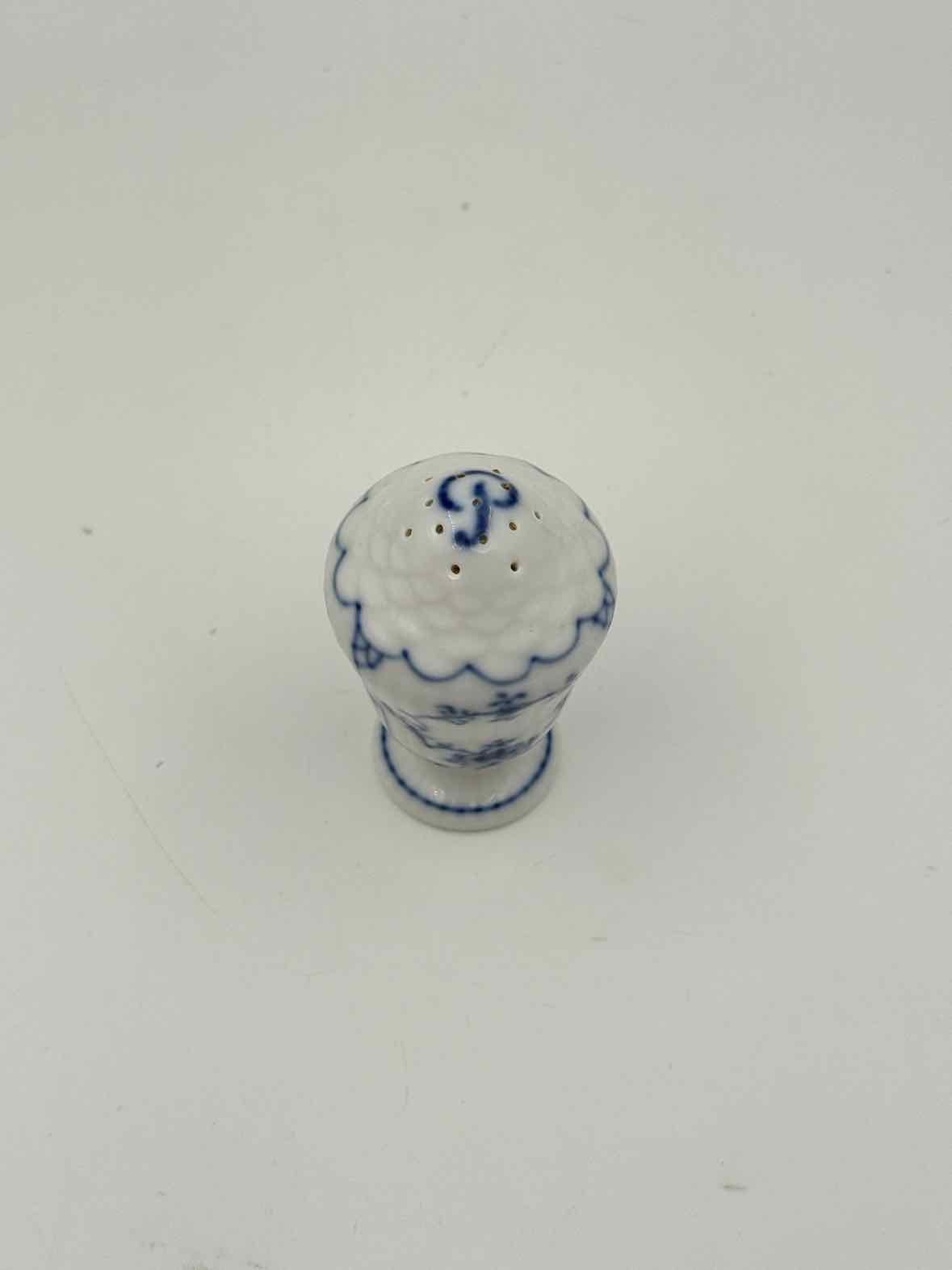 Royal Copenhagen Half Lace Salt And Pepper Shakers
