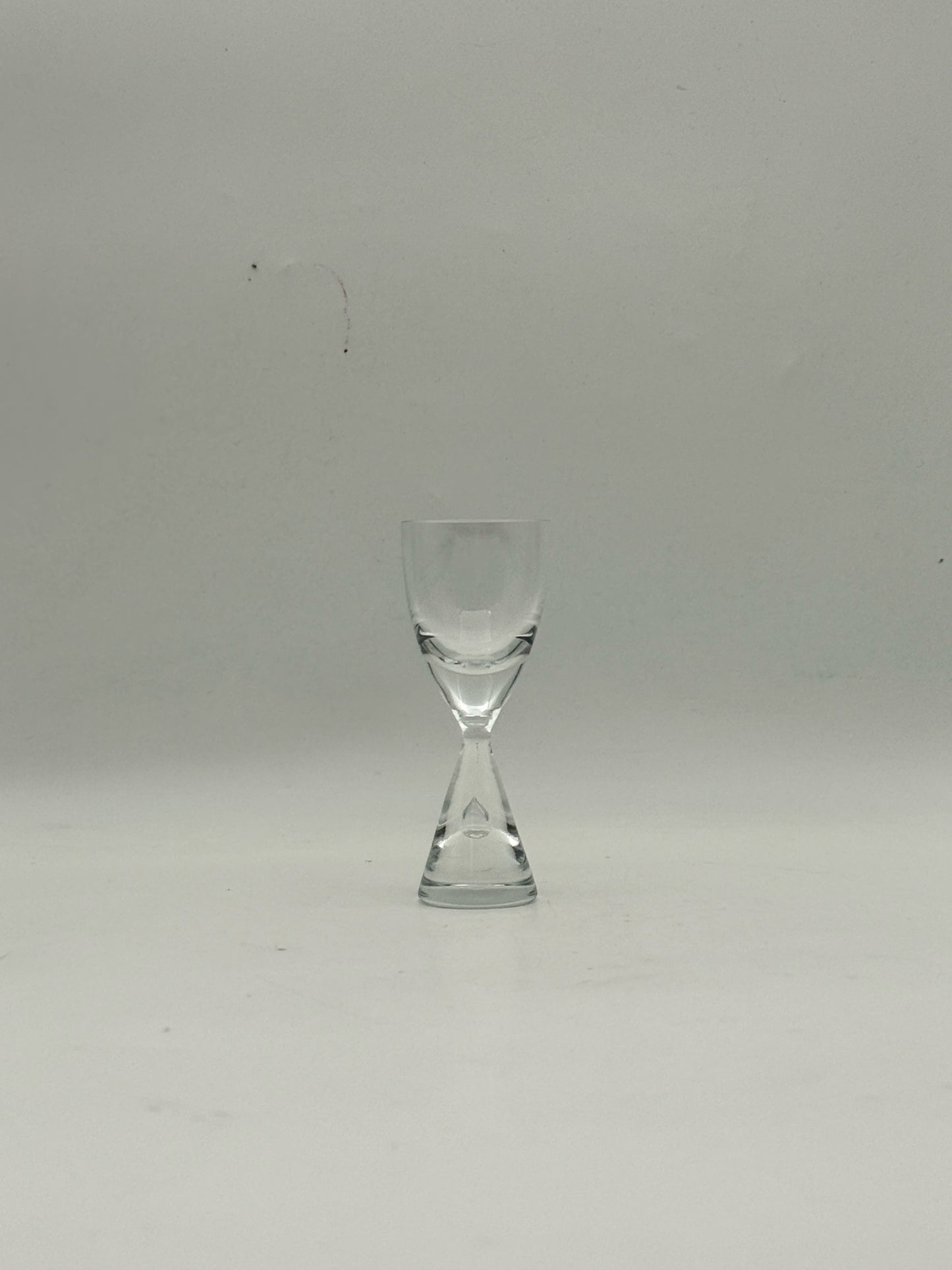 Midcentury "Princess" Scandinavian Crystal Cordial Glasses- Set Of 4