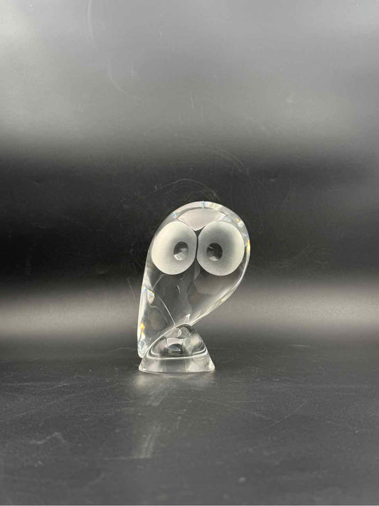 Steuben Crystal Owl Figurine