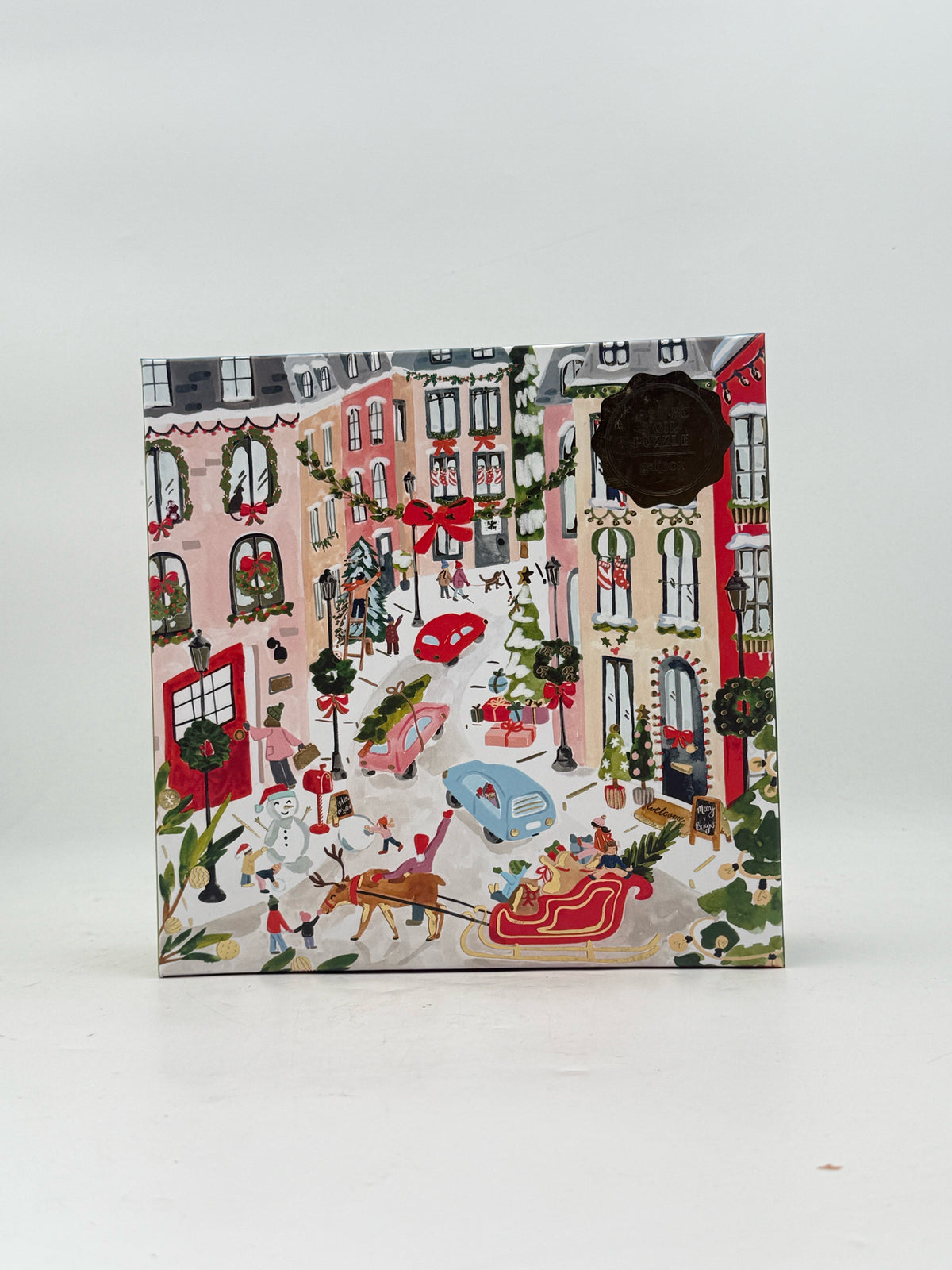 Galison Merriest Village 1000 Piece Puzzle