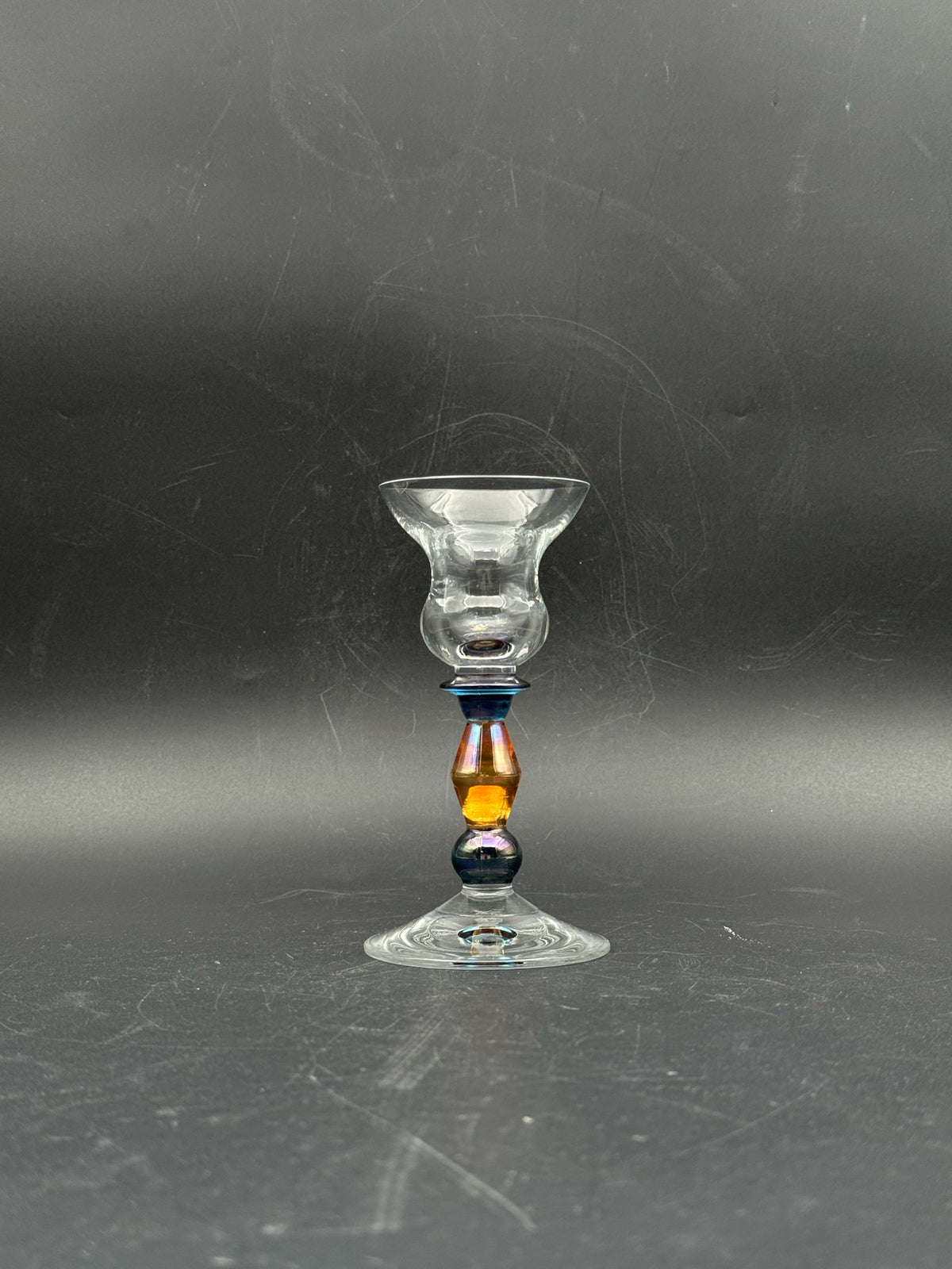Pair Of Multi Color Candle Holders