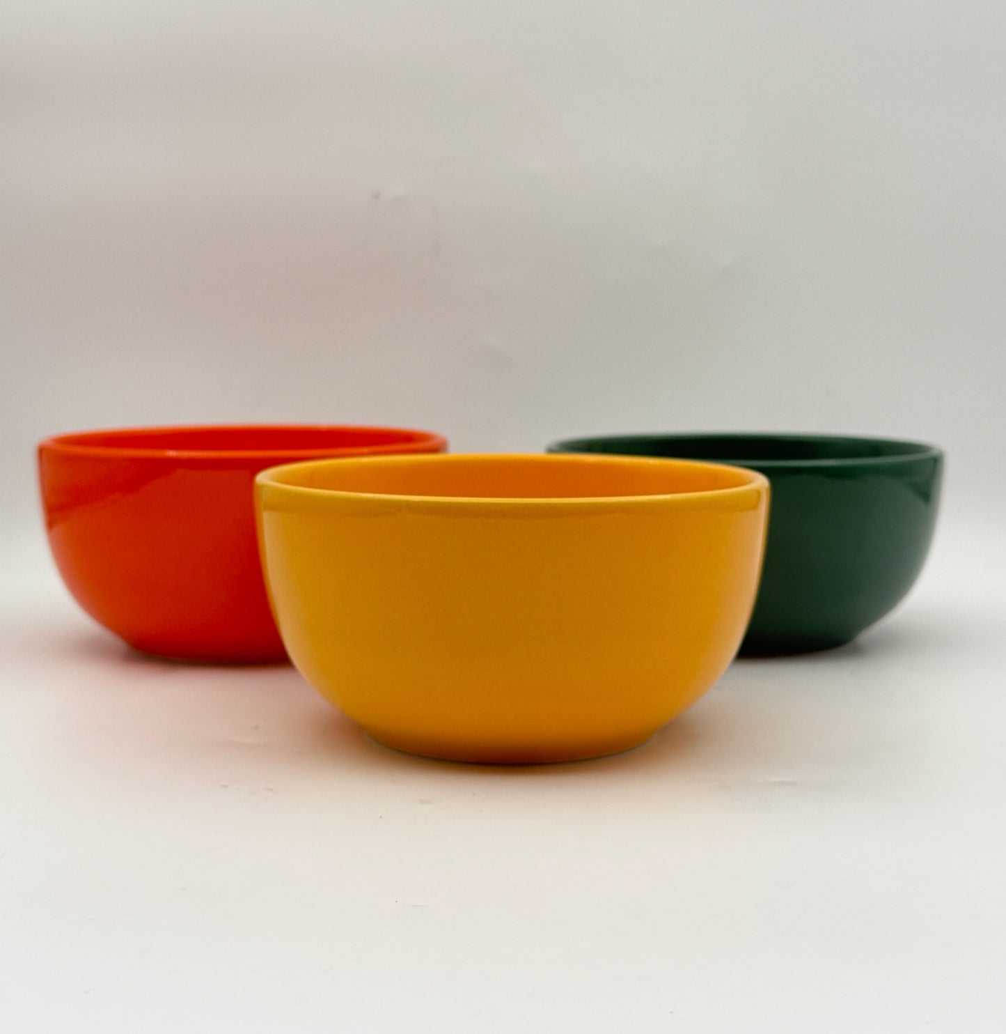 Waechtersbach Yellow Orange Green Bowls- Set Of 3