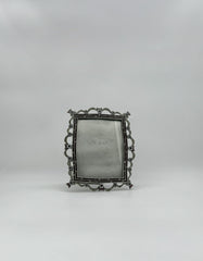 Jay Strongwater Tiara Bejeweled Rectangular Picture Frame with Swarovski Crystals