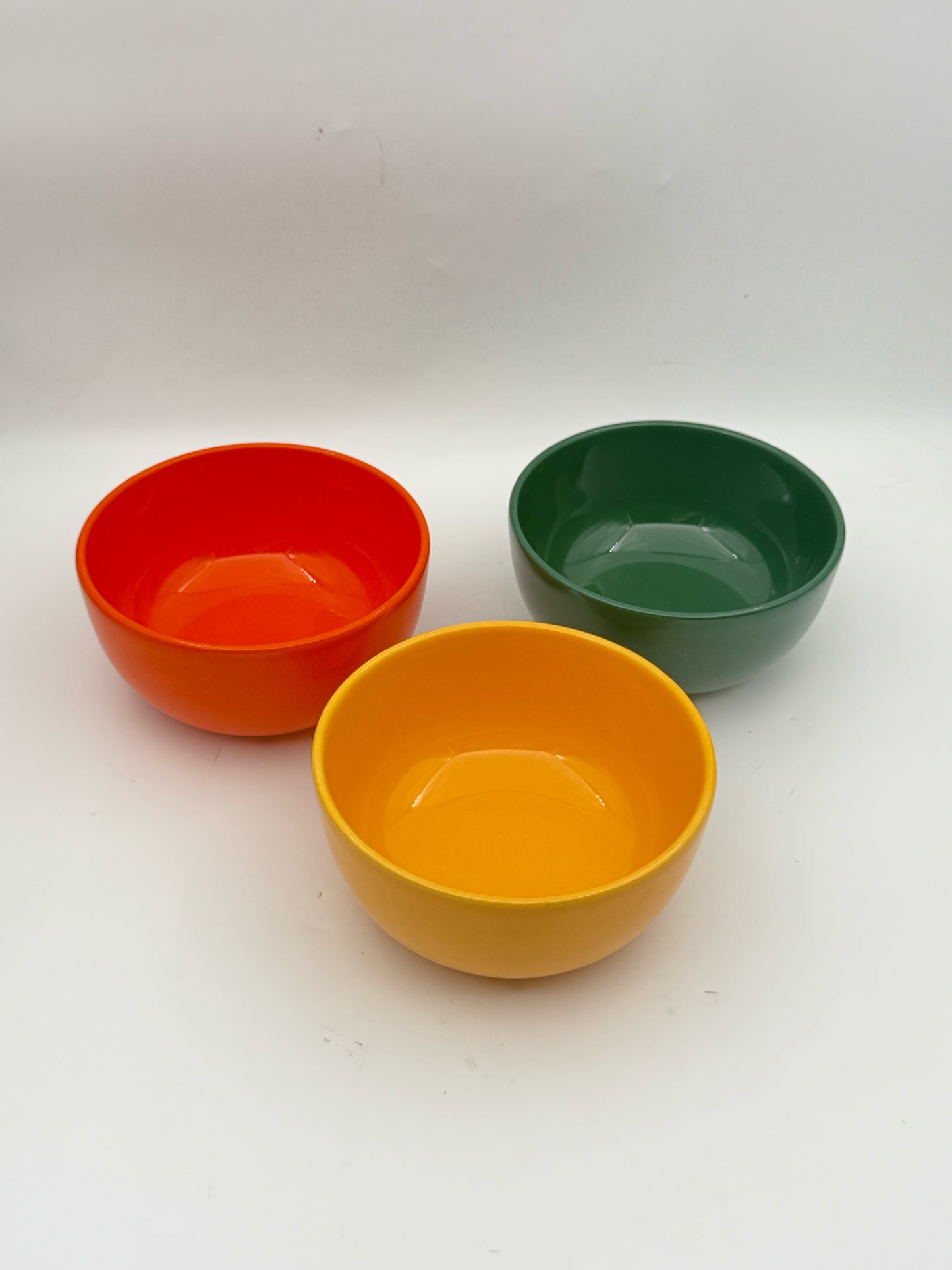 Waechtersbach Yellow Orange Green Bowls- Set Of 3