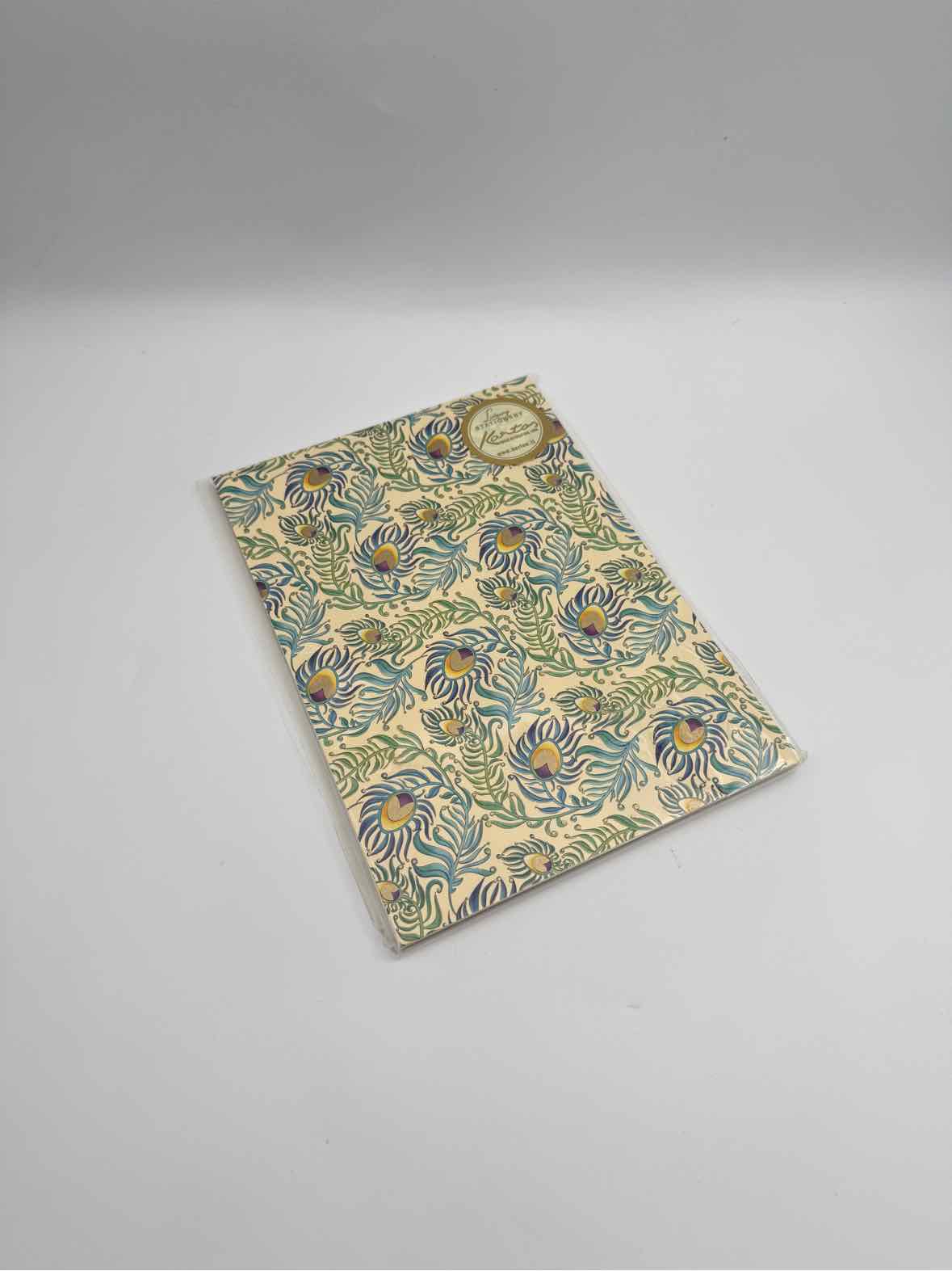 Florentine Vertical Notepads Peacock Cover