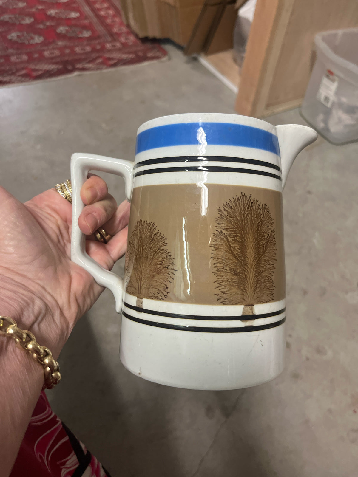 Mochaware Tavern Jug