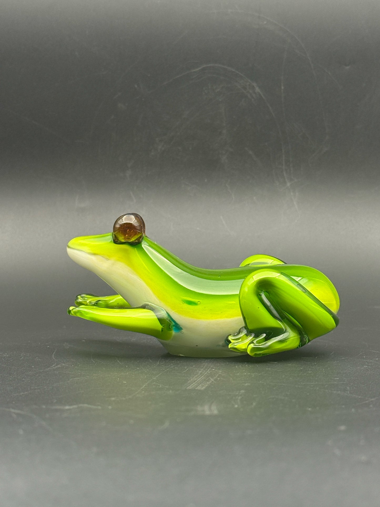 Murano Glass Frog Figurine
