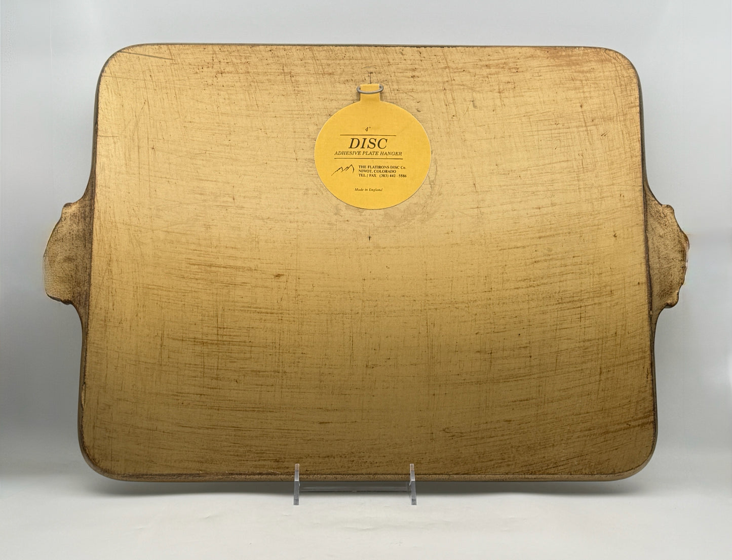 Vietri Tray Featuring Carlo Raineri's "Peacock And Mole"