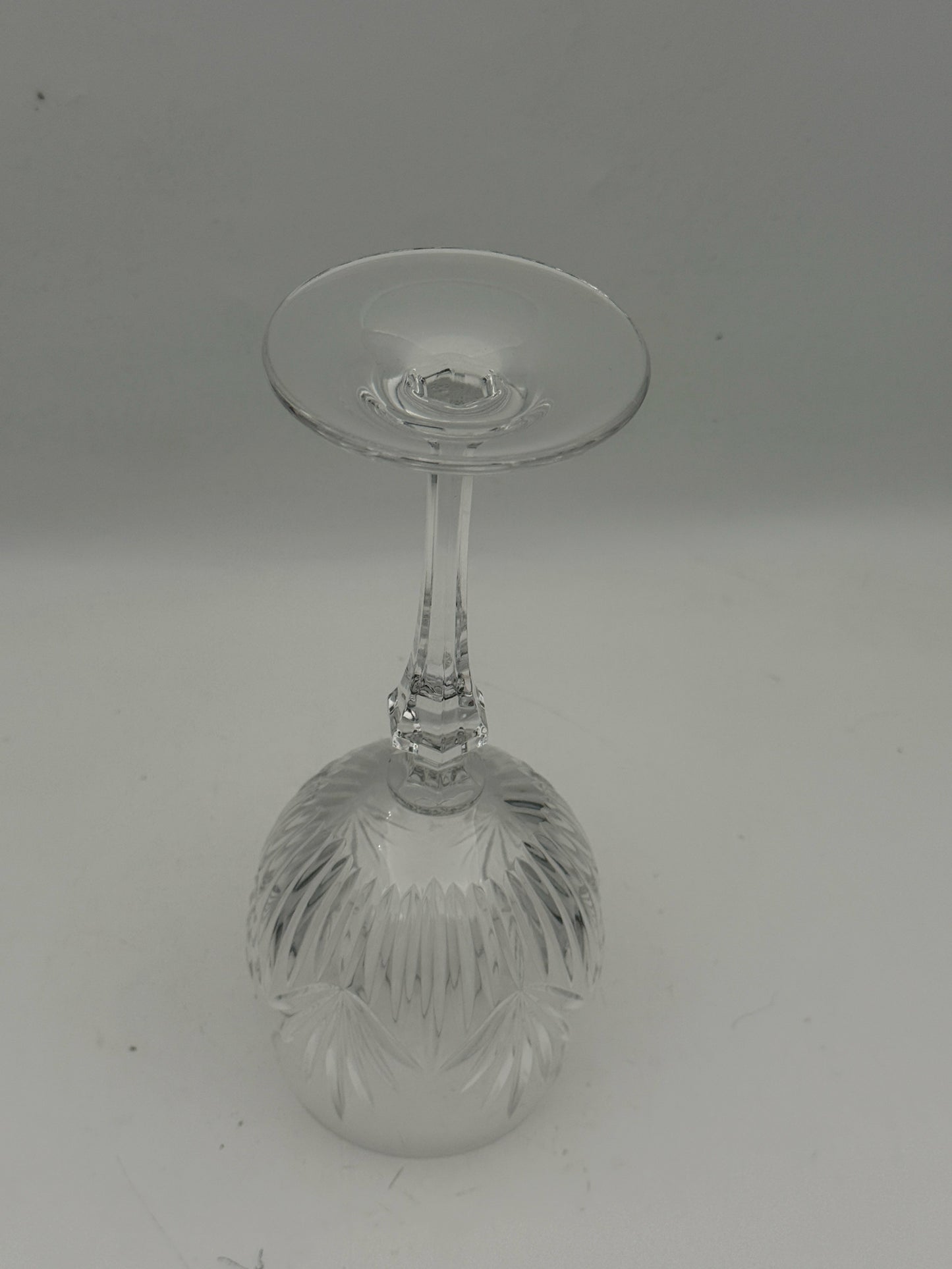 Gorham Crystal Red And White Wine Glasses- Set Of Four And Four