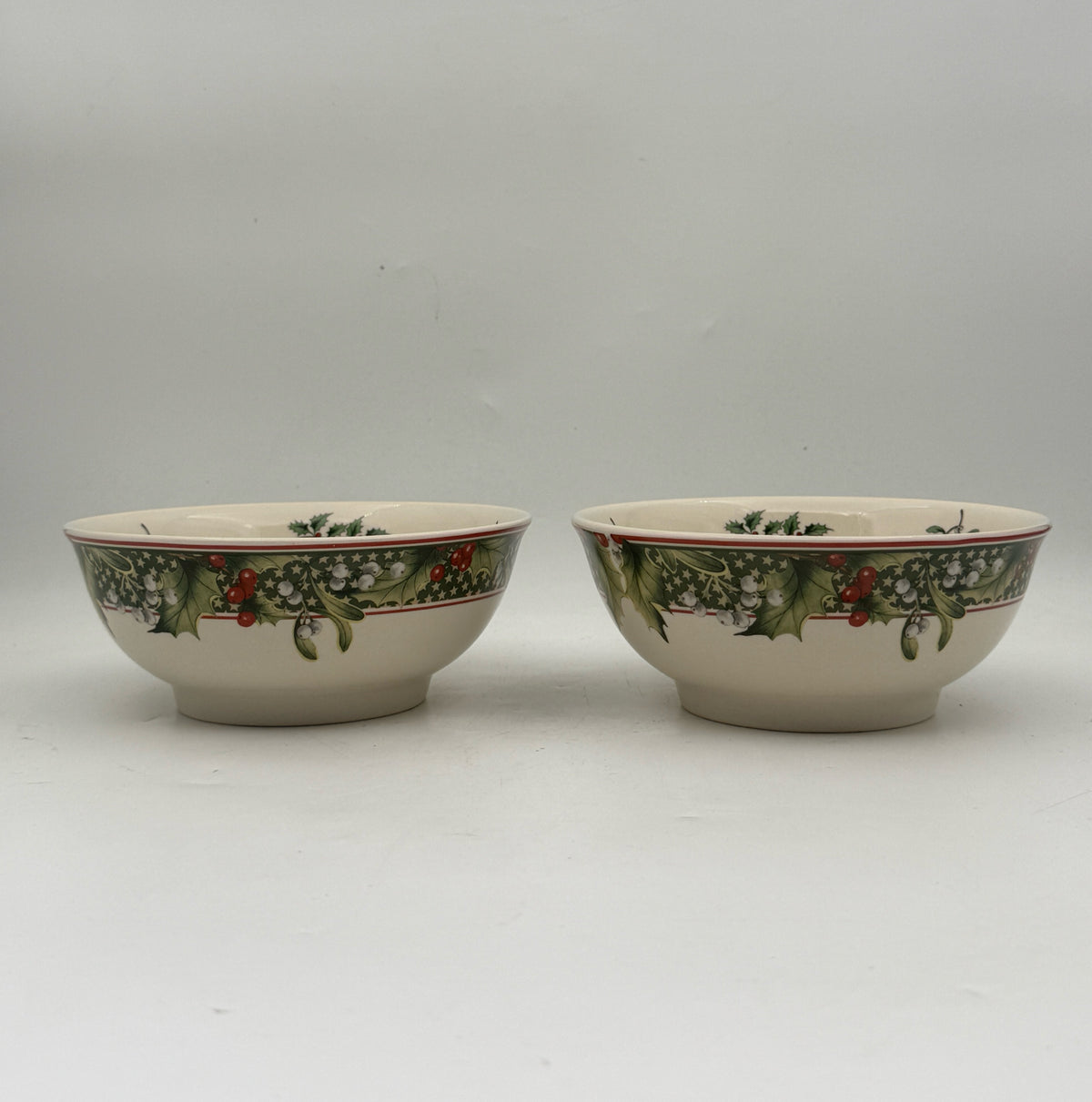 Spode Christmas Tree Bowls- Set Of 2