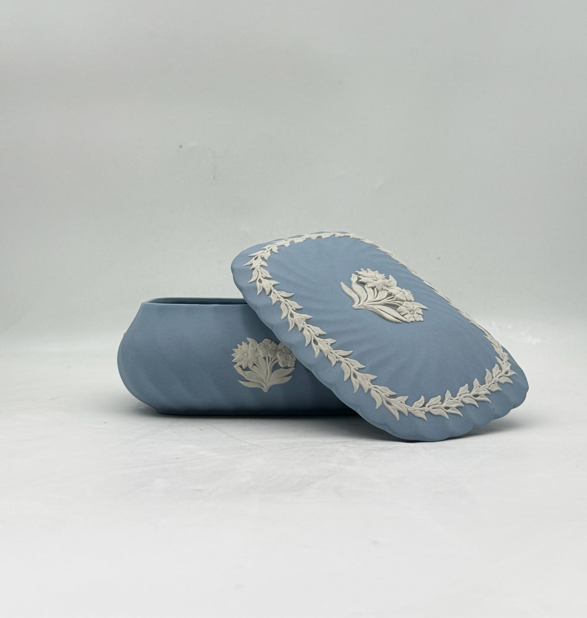 Wedgwood Blue Trinket Box