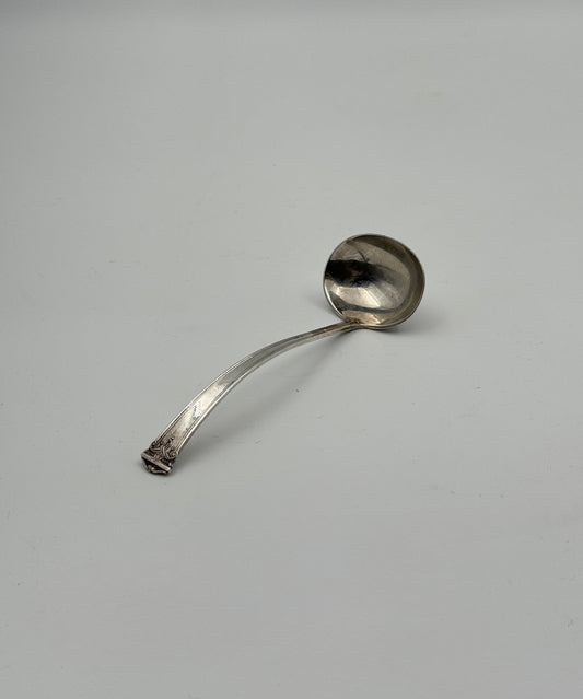 Simpson, Hall & Miller Sterling Silver Condiment Ladle – “Minuet” Pattern