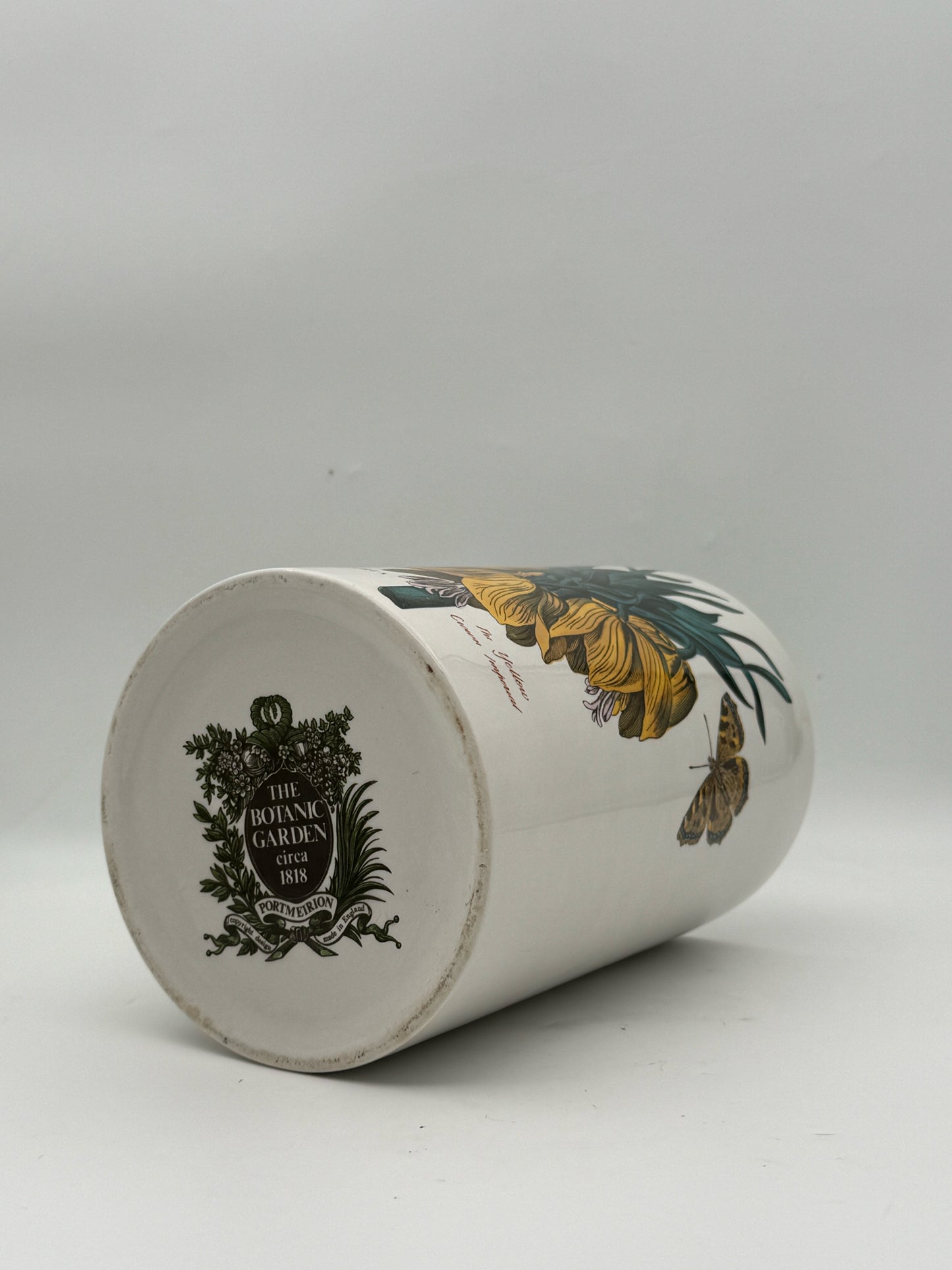 Set Of 3 Portmeirion Flower Canisters Made In England