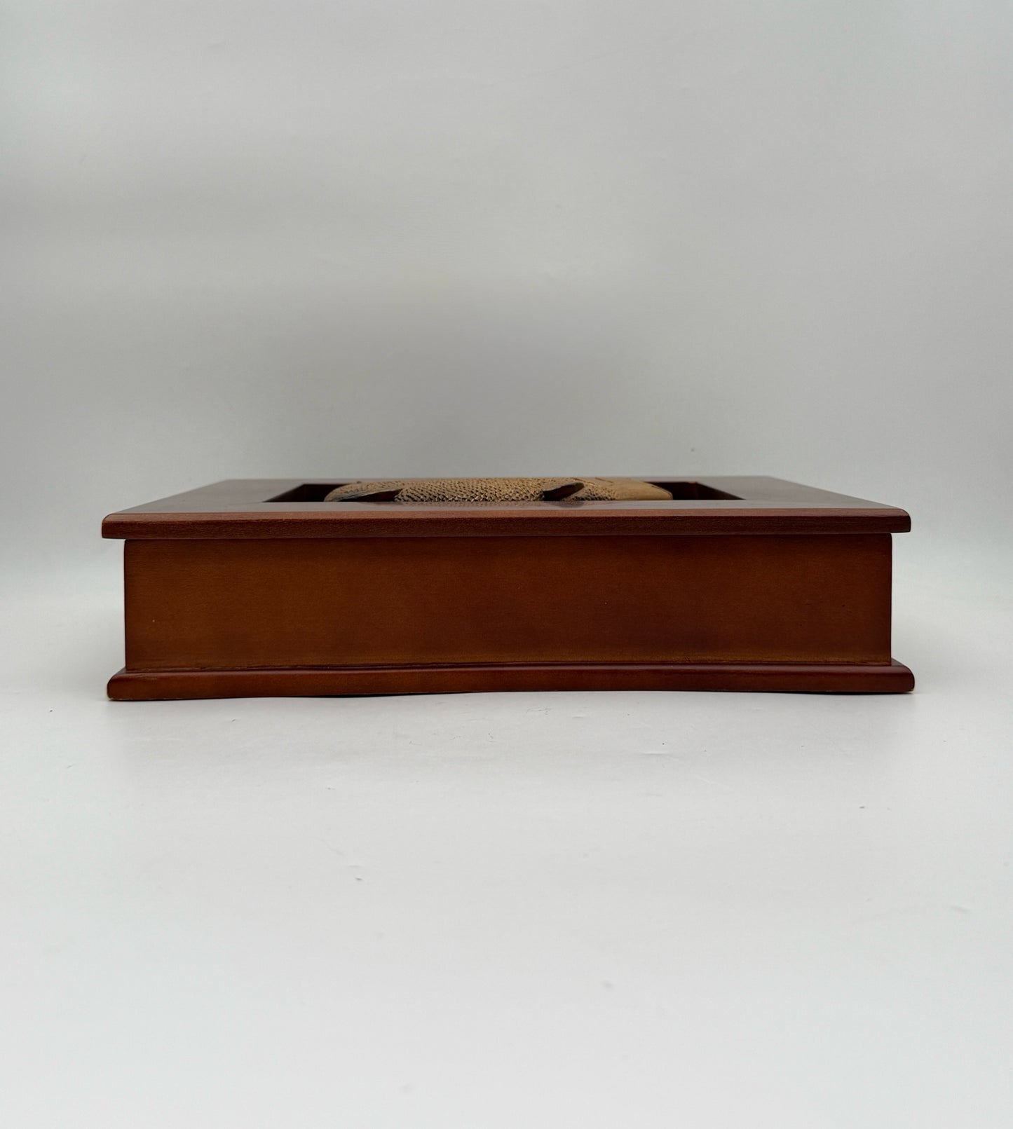 Clarence Wells Wood Fish Box