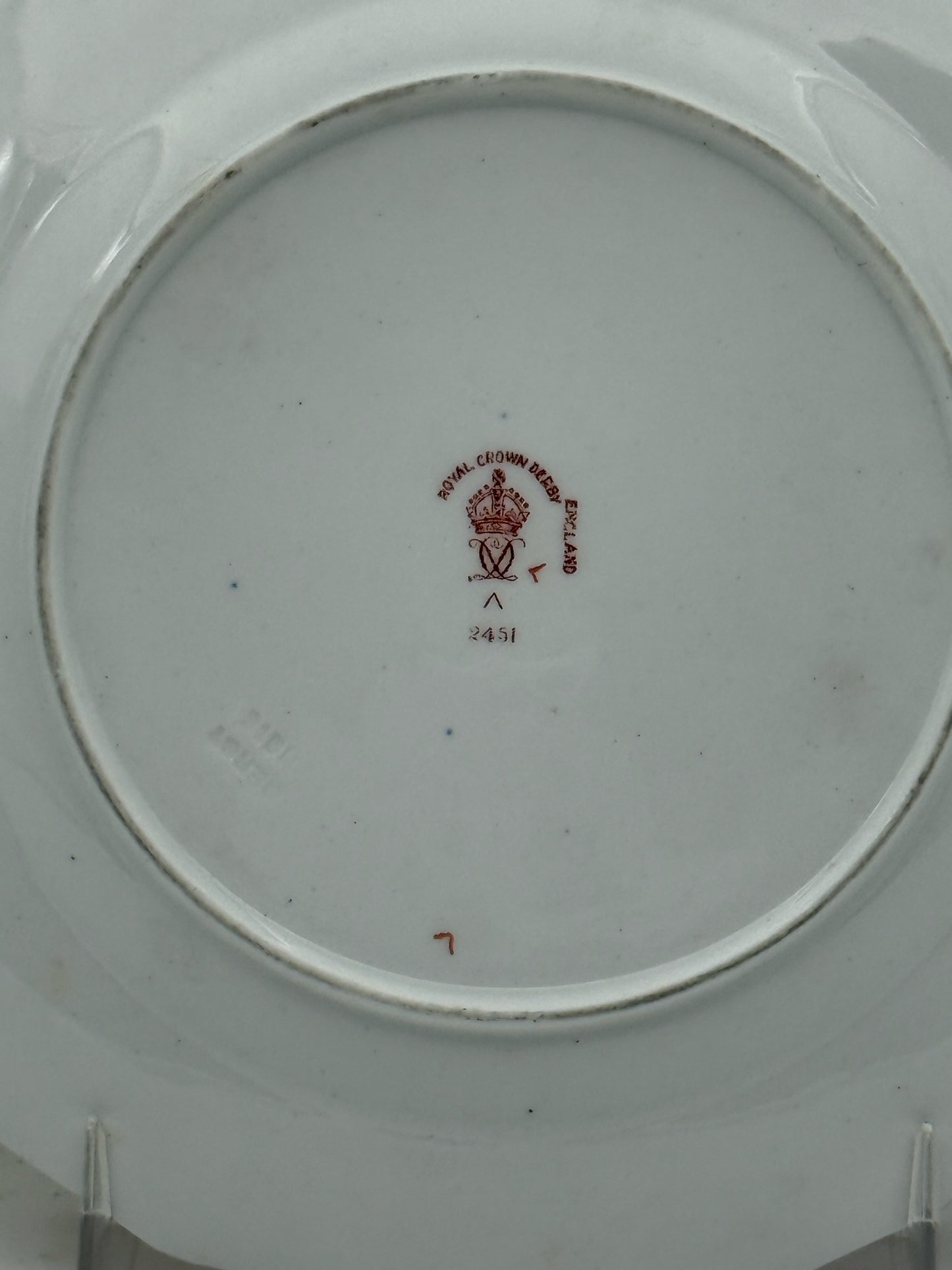 Royal Crown Derby Traditional Imari Bread And Butter Plates- Set Of 3