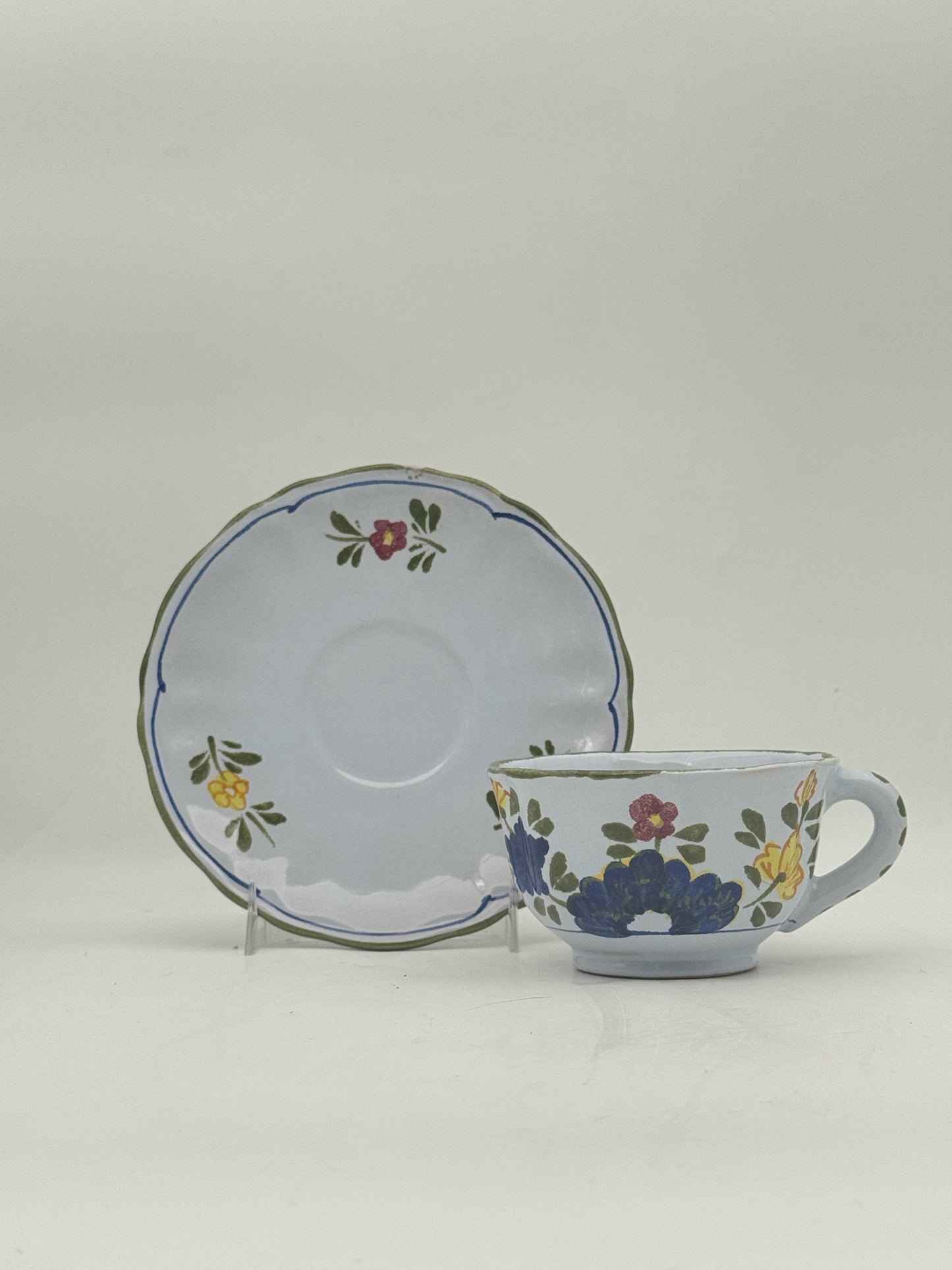 Cantagalli "Garafaro Carnation" 52 Piece Dinnerware Set
