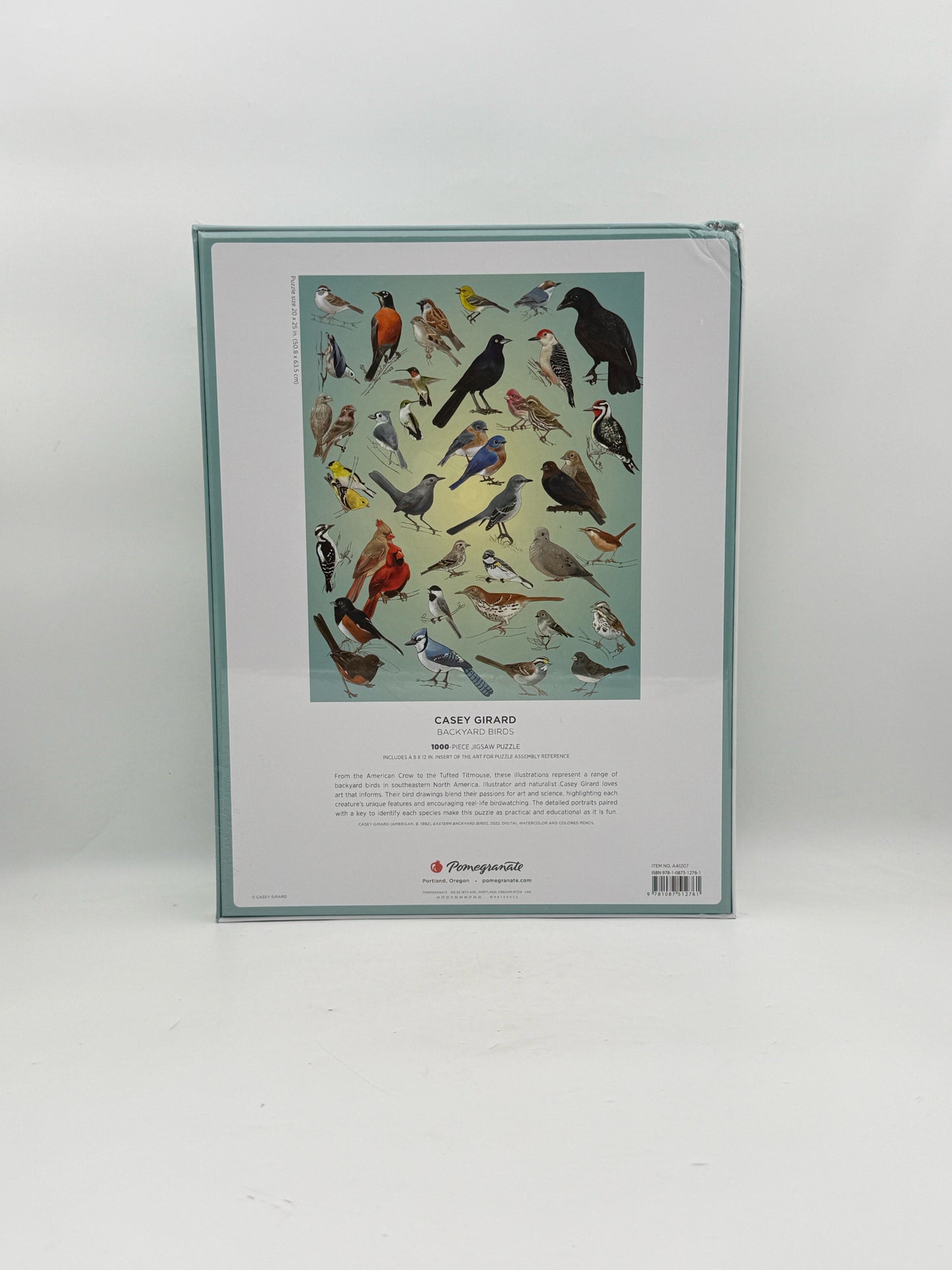 Casey Girard "Backyard Birds" 1000 Piece Jigsaw Puzzle