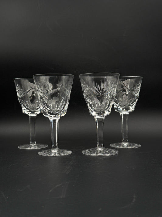 Waterford Ashling Wine Glasses- Set Of 4