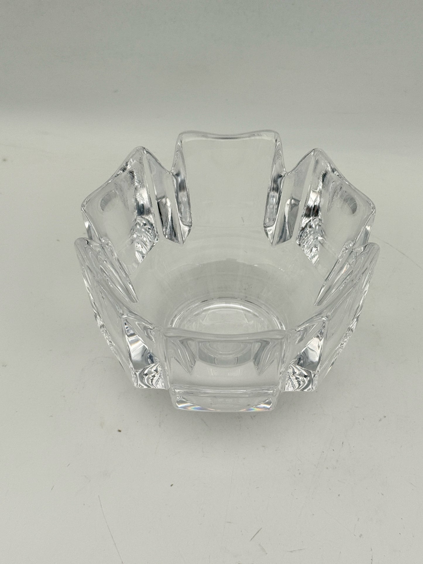 Orrefors Crystal Corona Bowl