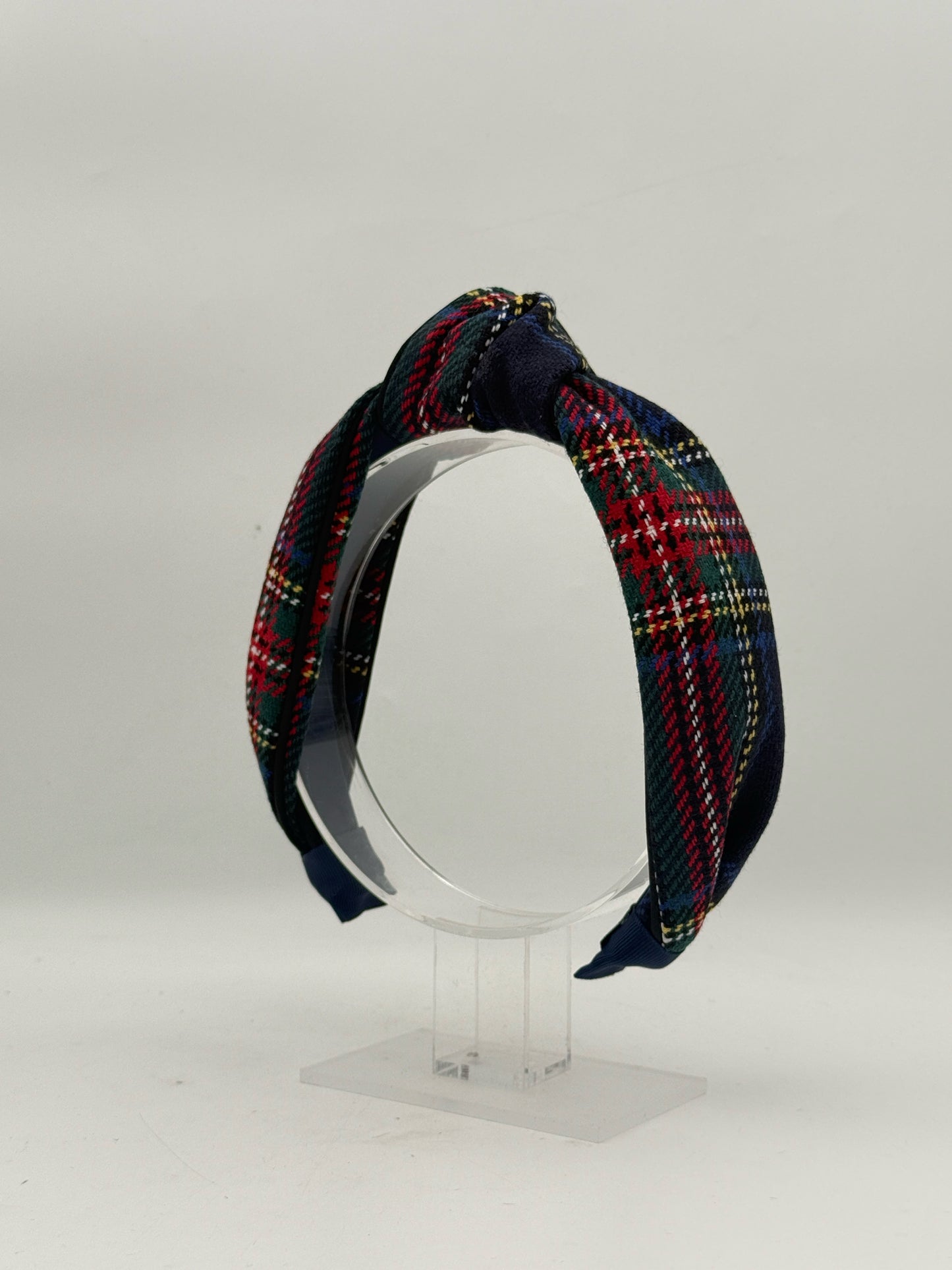 Tartan Plaid Knotted Headband
