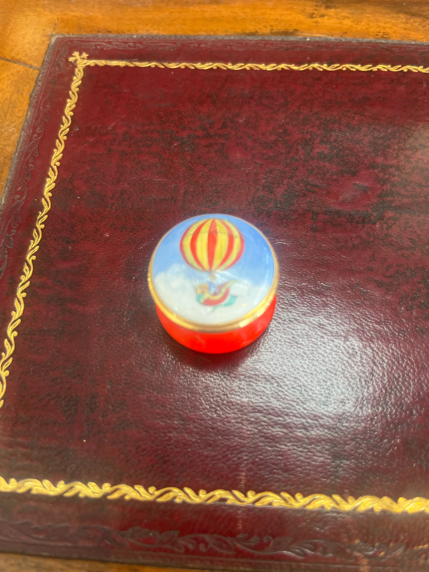 English Enamel Box