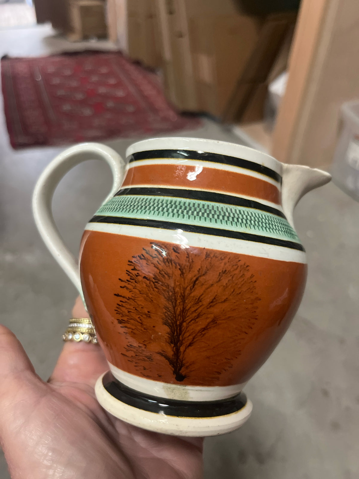 Mochaware Pitcher