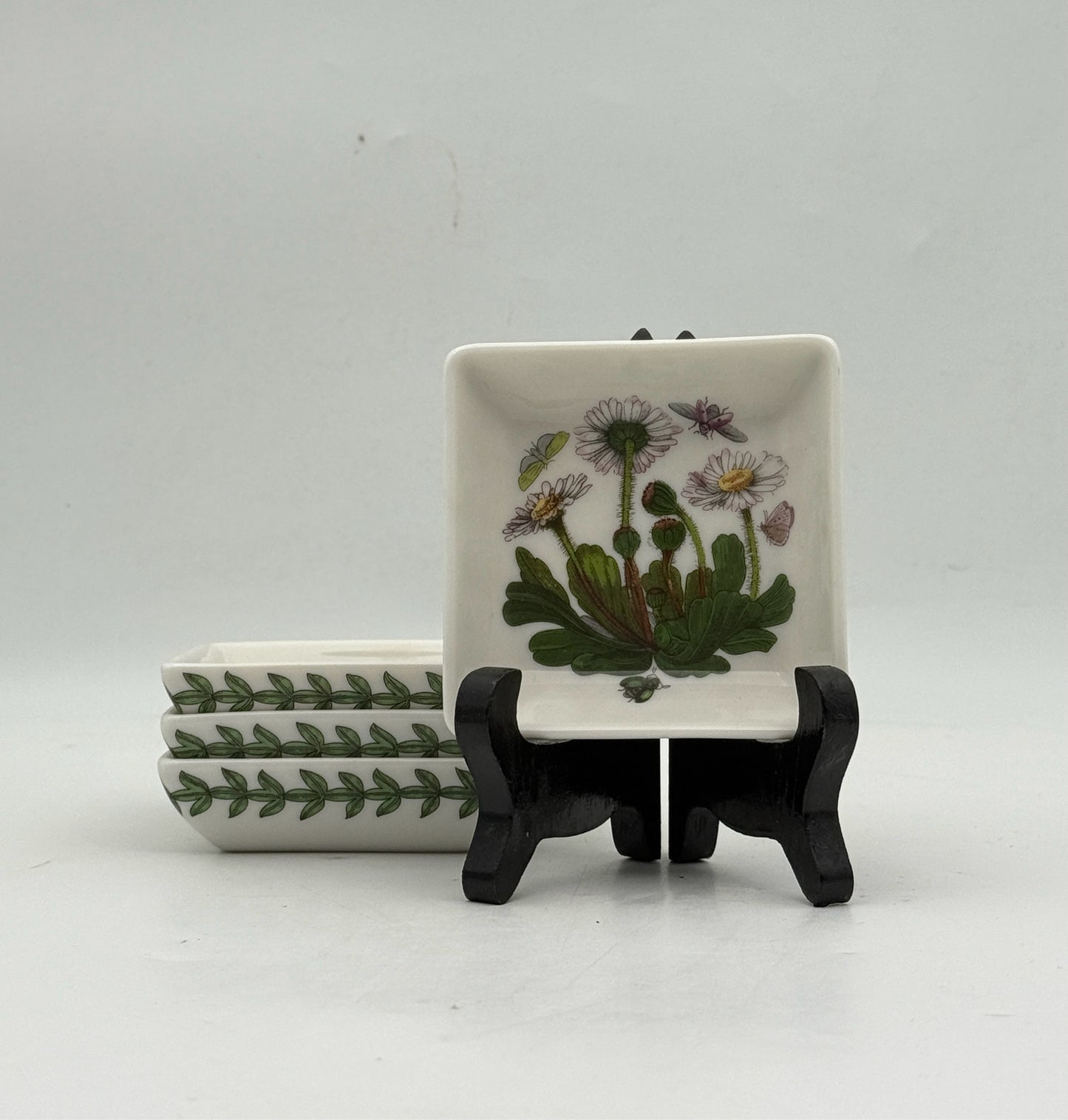 Portmeirion Botanic Garden Butter Pats- Set Of 4