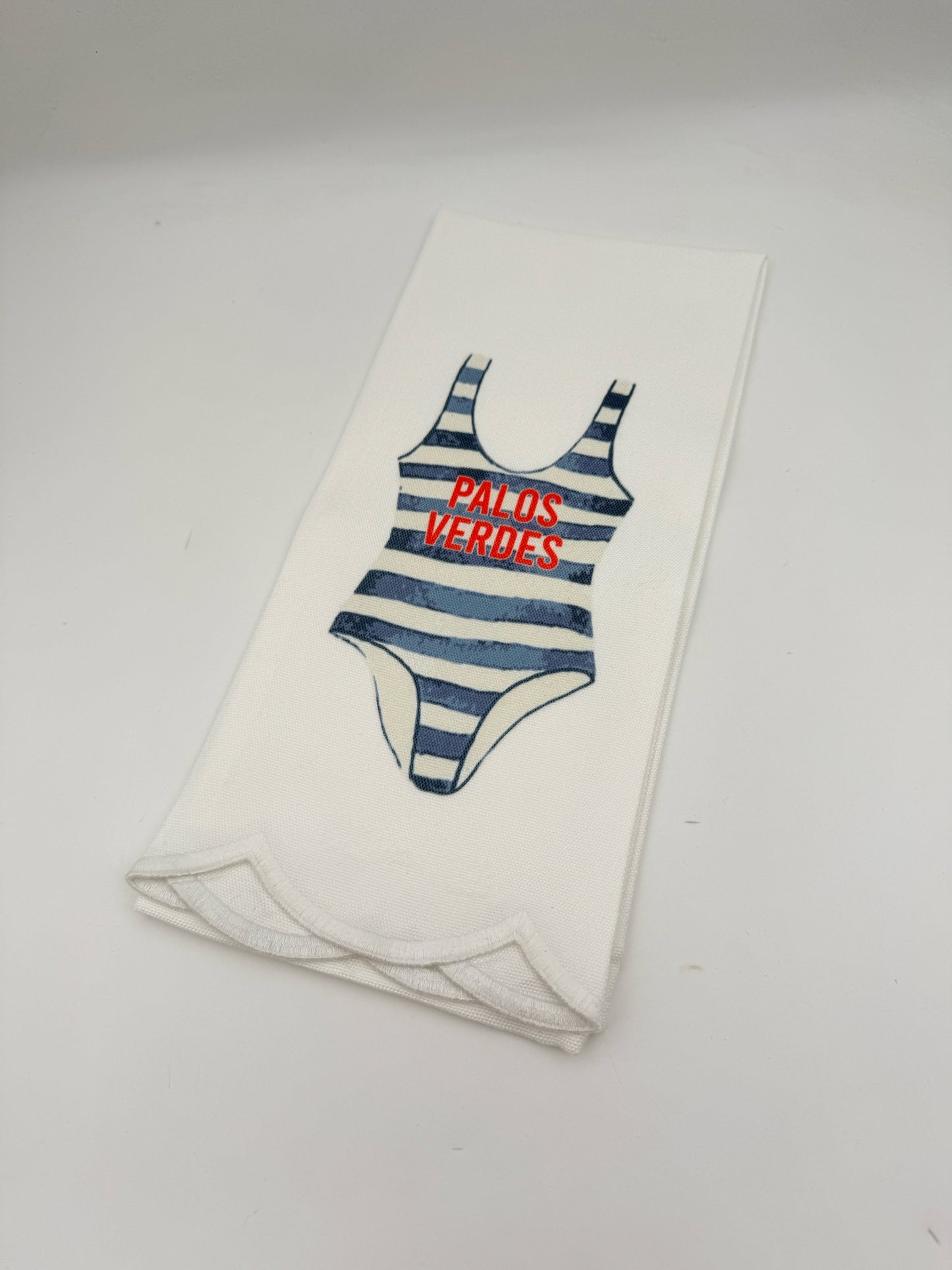 Palos Verdes Bathing Suit Decorative Towel