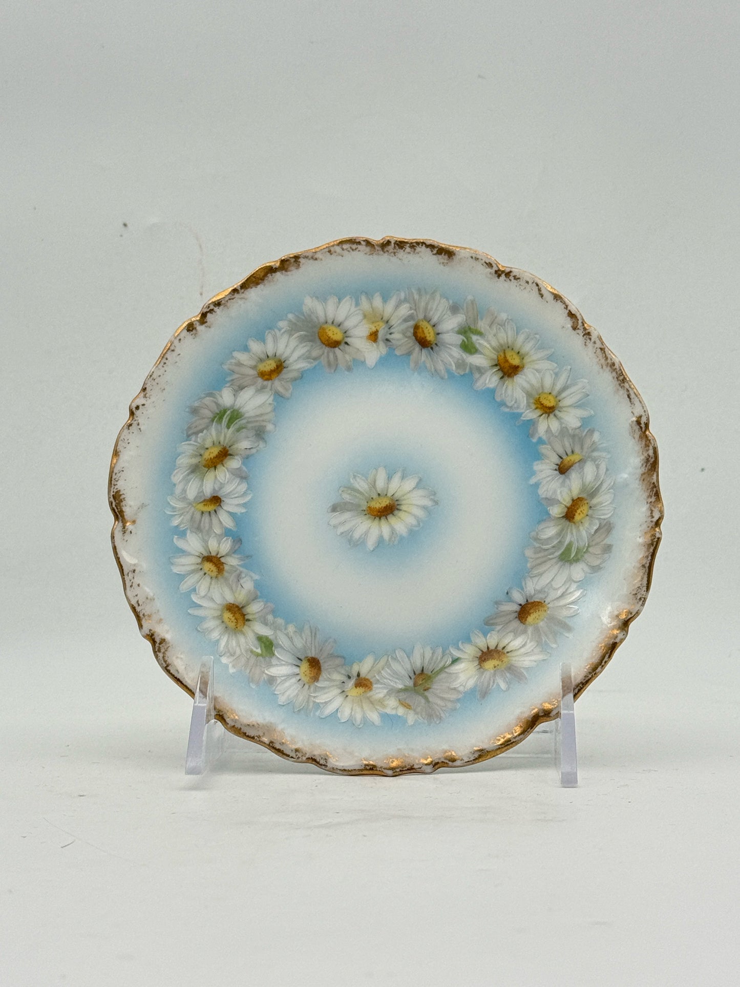 Antique Tressemanes And Vogt Daisy Chain B&B Plate