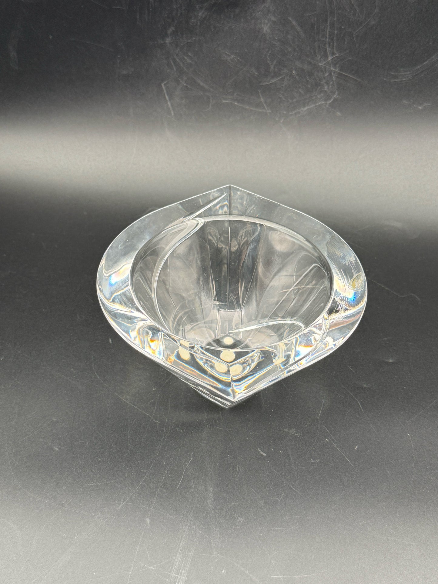 Orrefors Crystal Glass Bowl